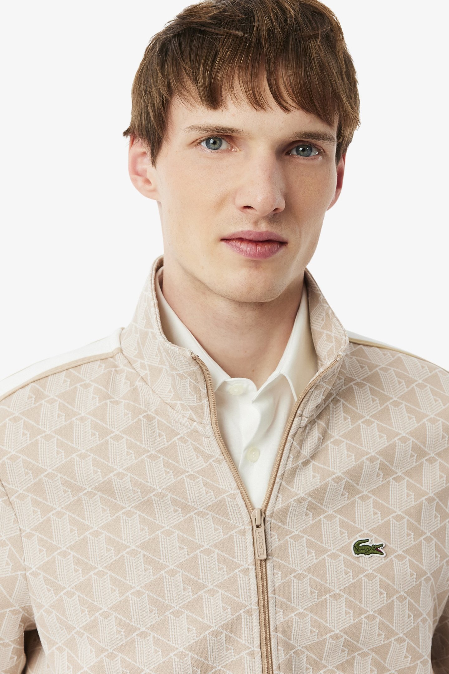 PARIS ZIP-UP JACQUARD TRACK JACKET BLACK/GRAPHITE 9