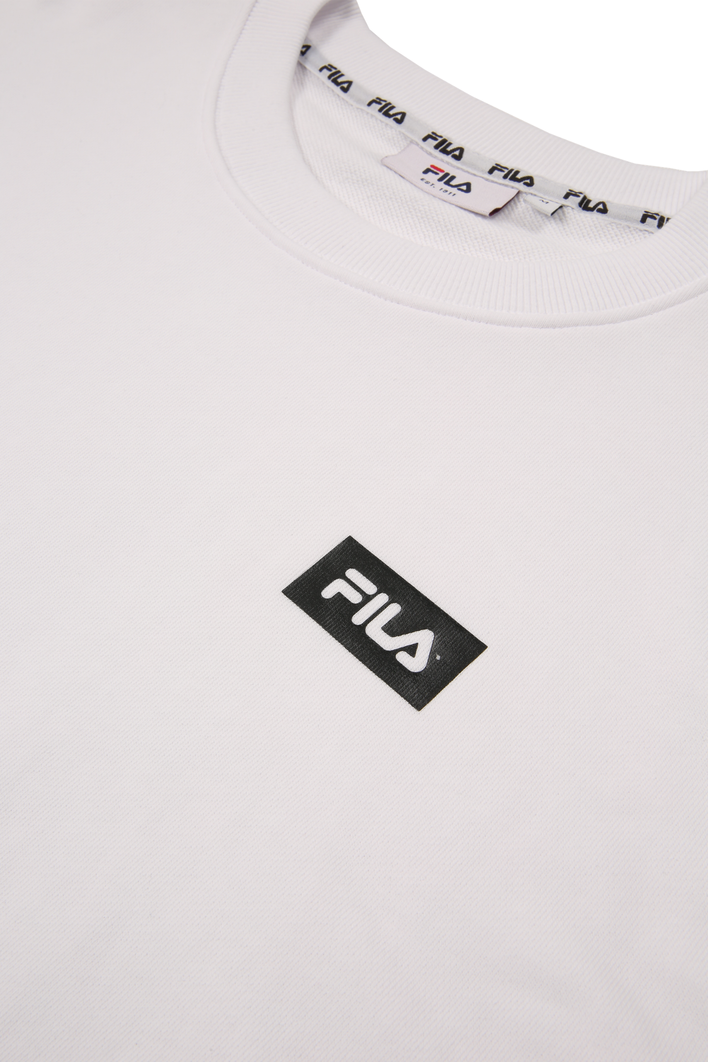 SILON CREW SWEAT BRIGHT WHITE 3