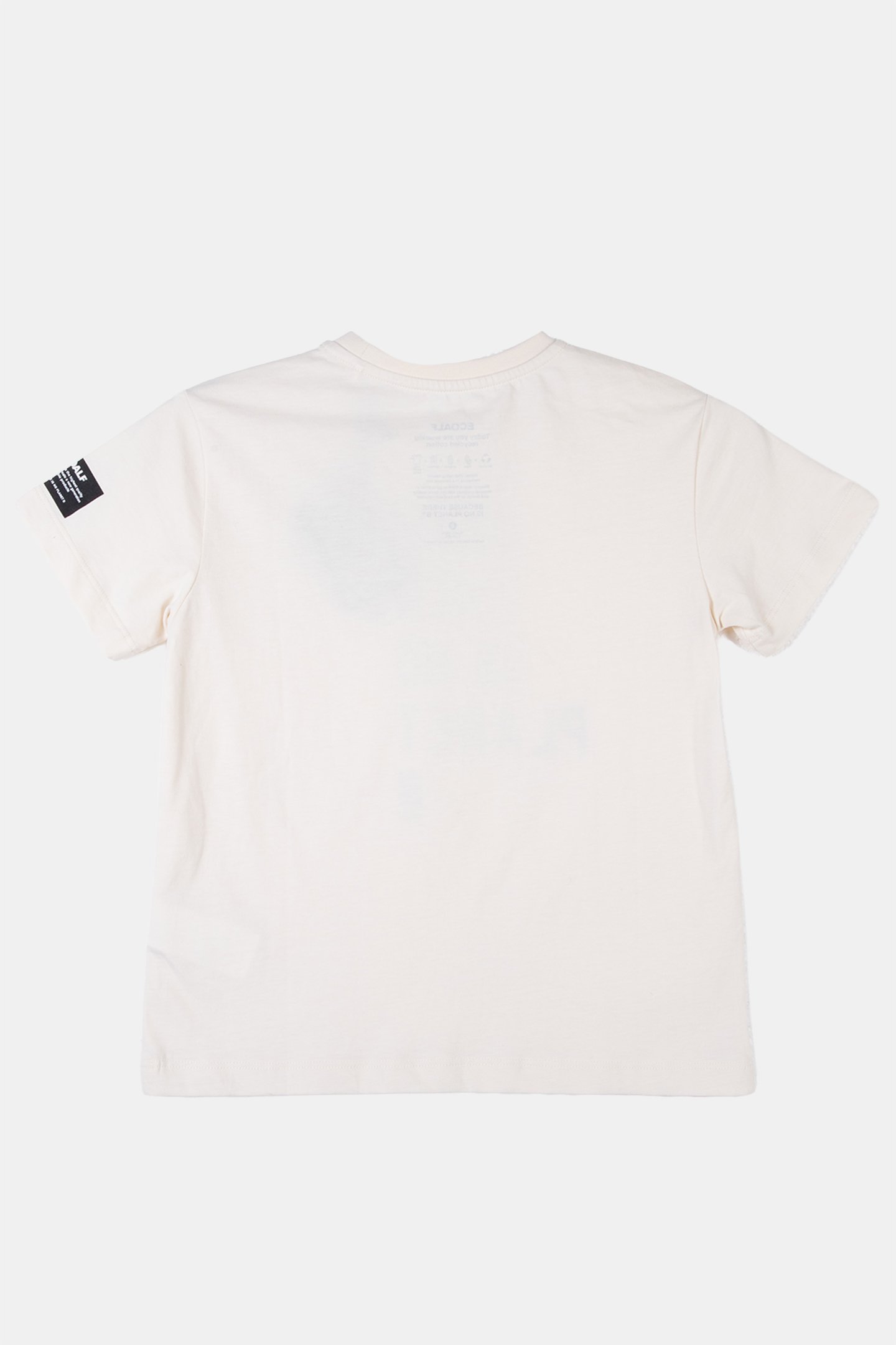 BOYS BECAUSEALF T-SHIRT OFF WHITE 2