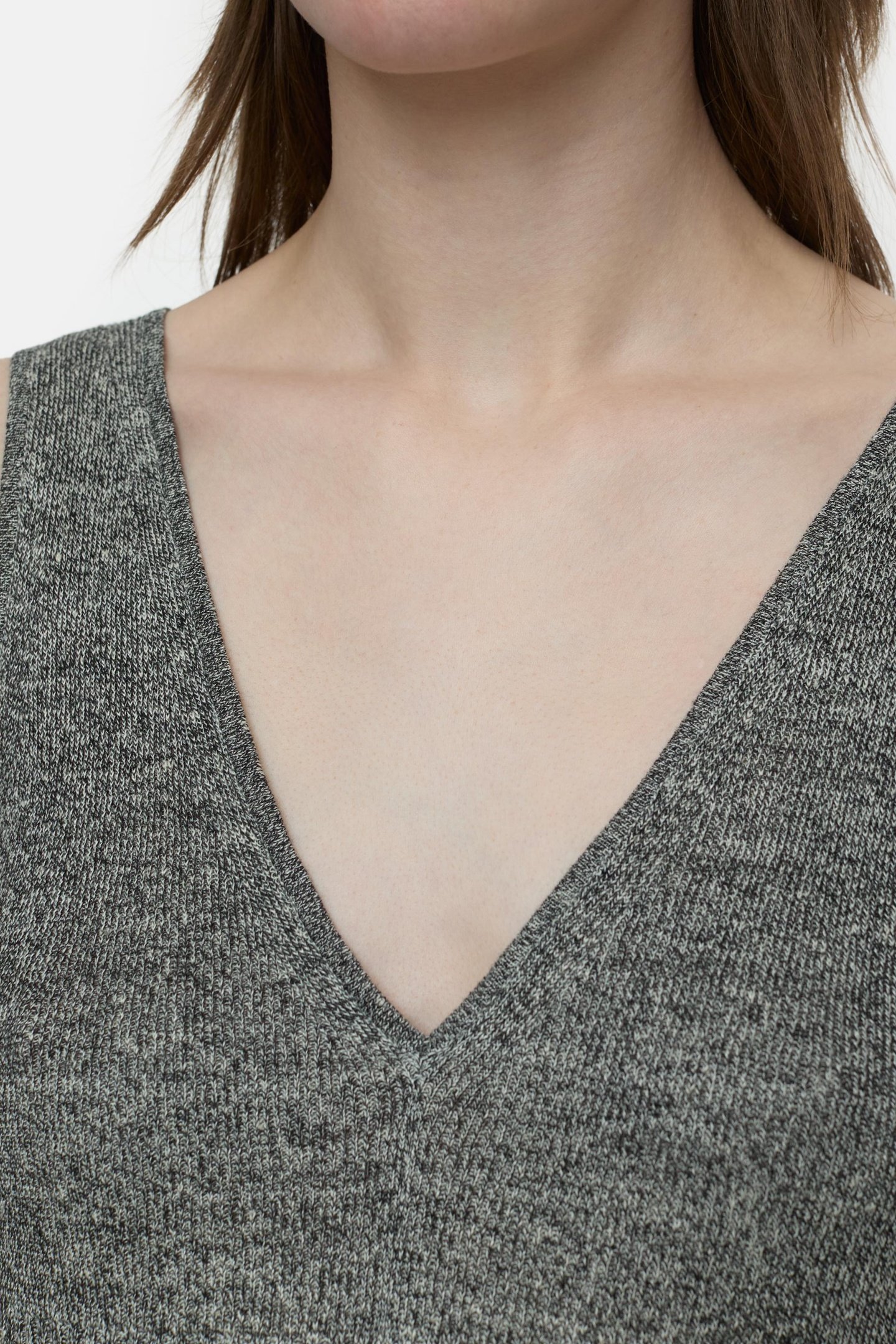 STRAP RIB DRESS BLACK 9