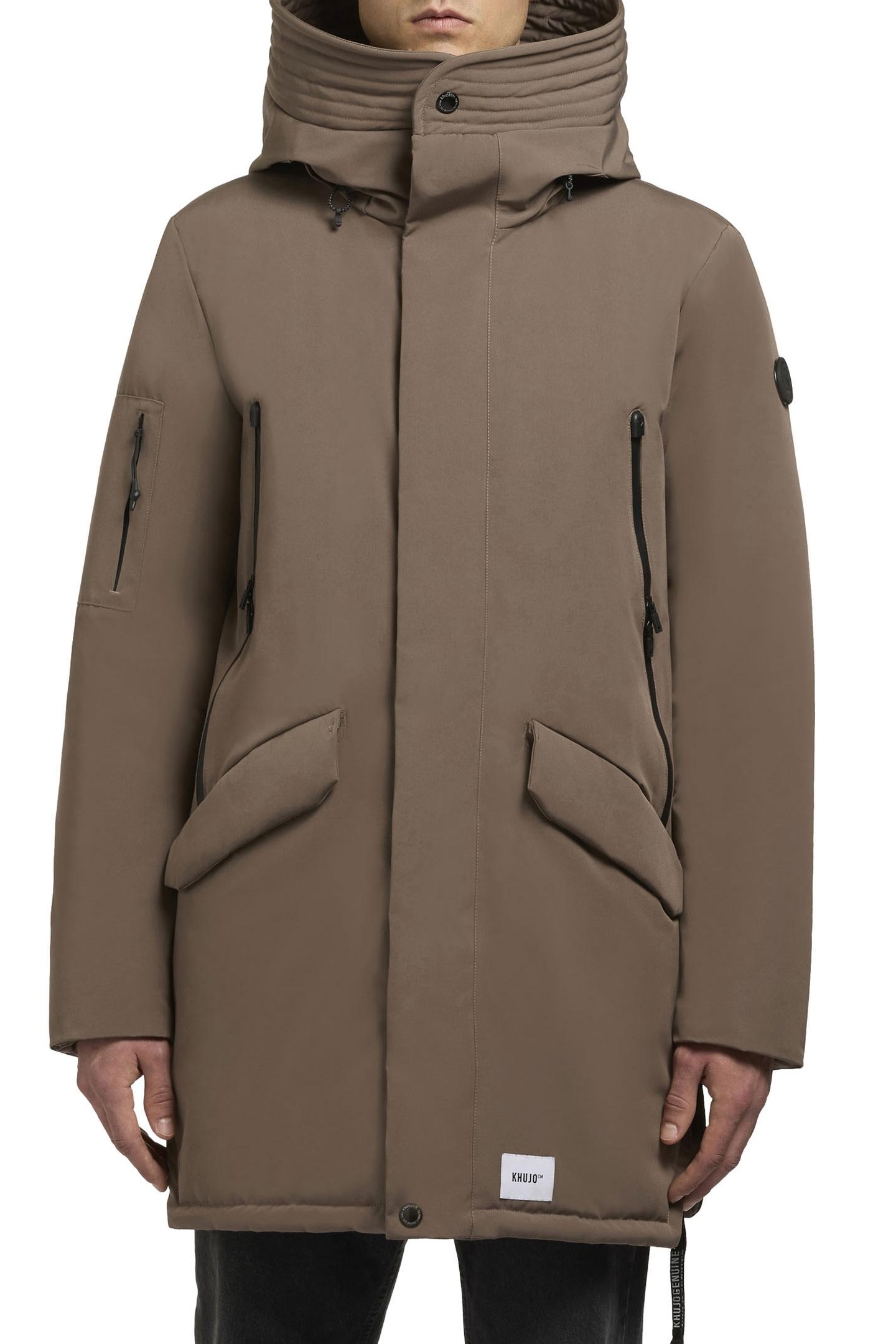 LARC COAT CITY TAUPE 3