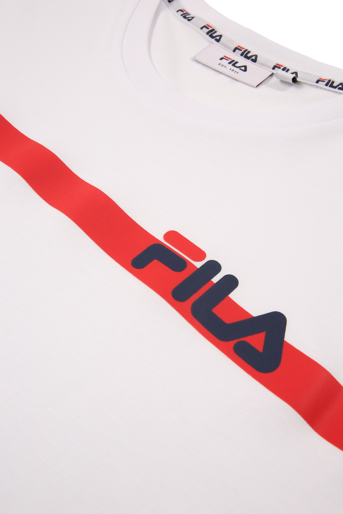 SIDNEY TEE WITH BLOCK STRIPES BRIGHT WHITE 3