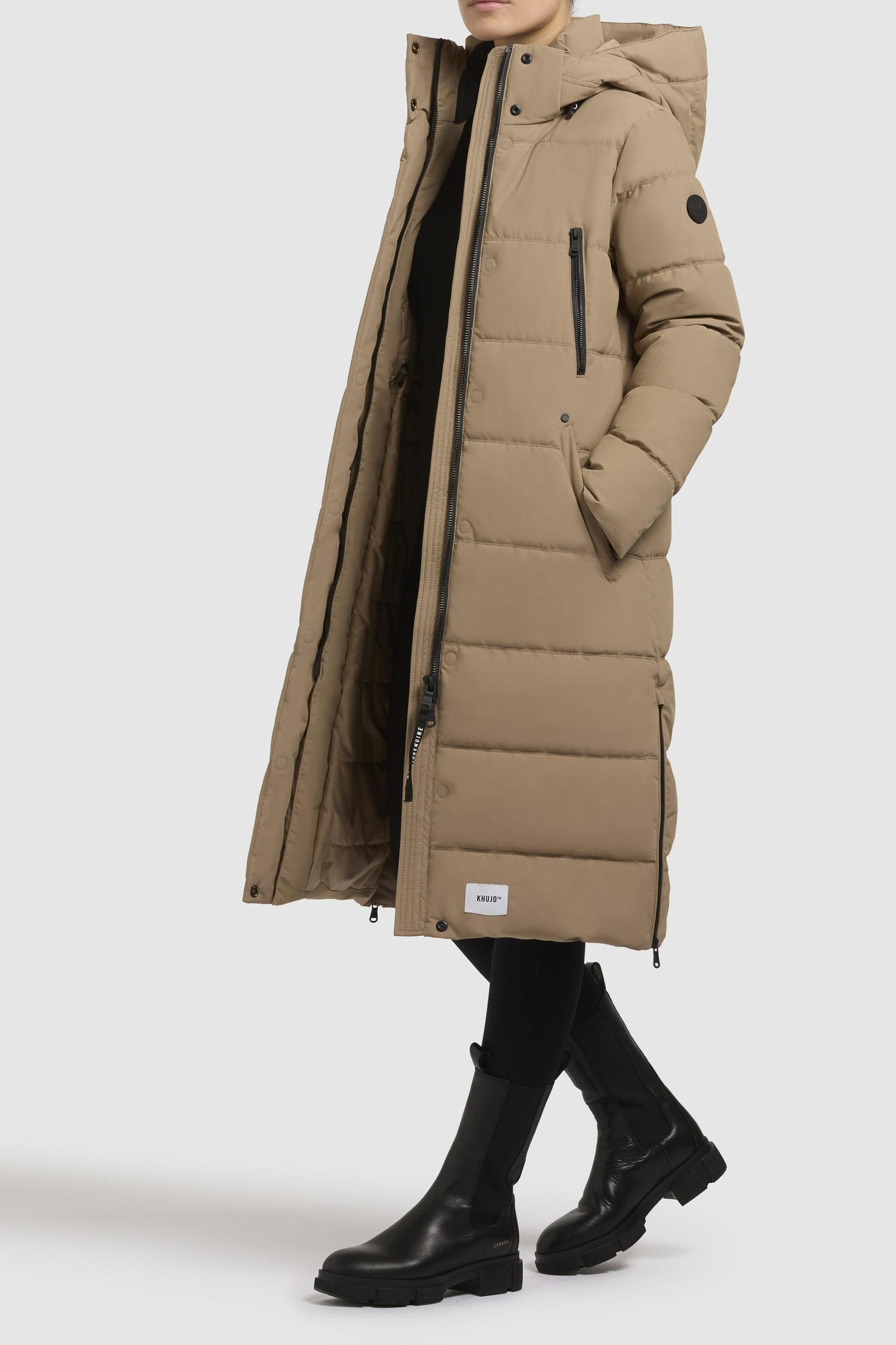 DANI2 COAT INDIAN NOUGAT 2