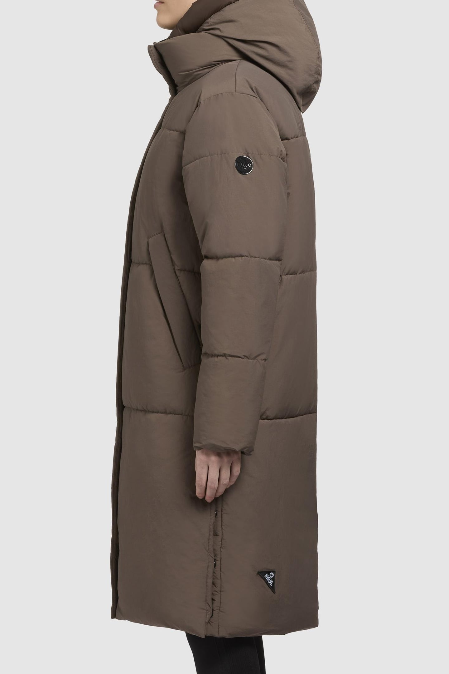 ALIMA COAT STONE TAUPE 4