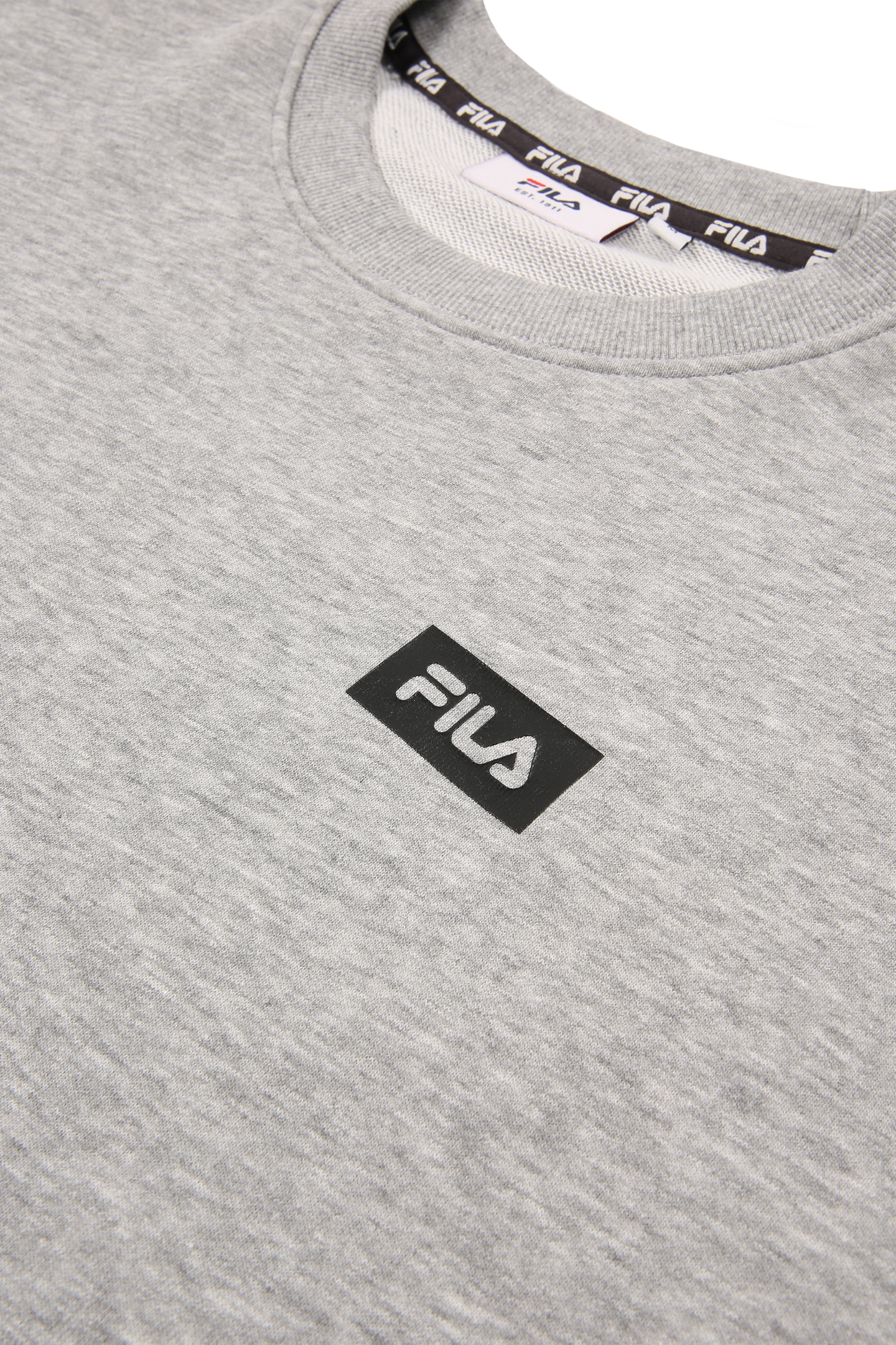 SILON CREW SWEAT MEDIUM GREY MELANGE 3