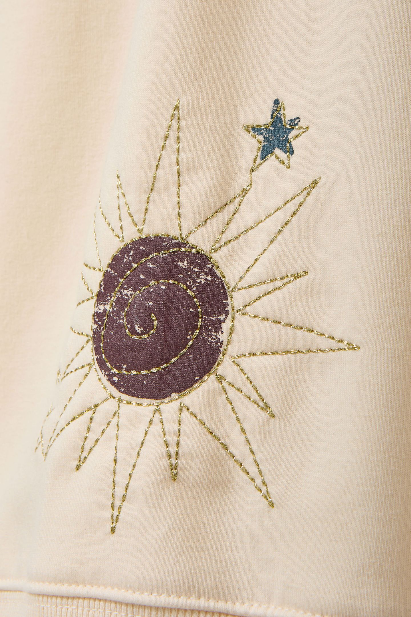 OVERSIZED GRAPHIC SWEATSHIRT OFF WHITE 7