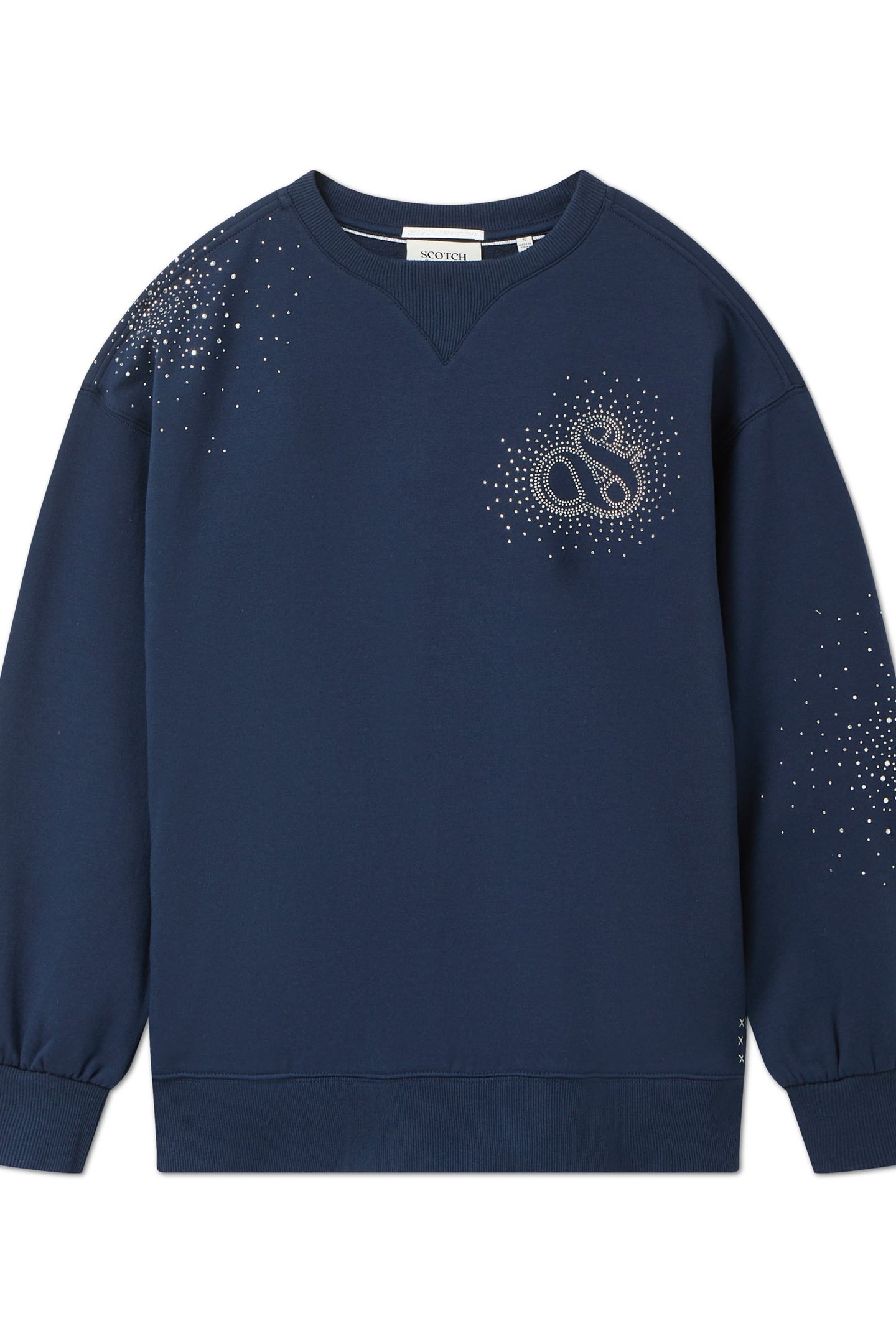 OVERSIZED GRAPHIC SWEATSHIRT NAVY 4