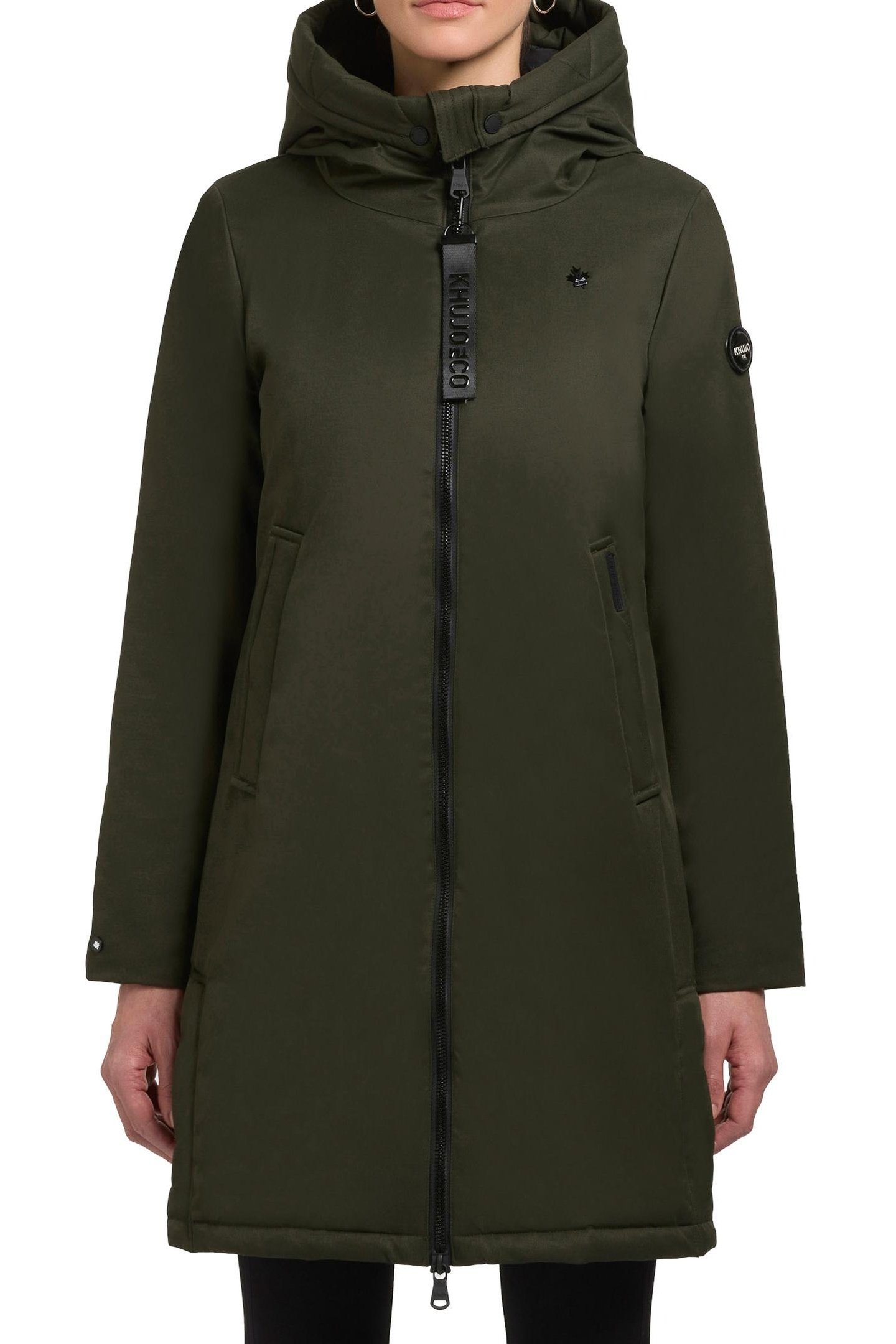 KAAY COAT DEEP GREEN 2