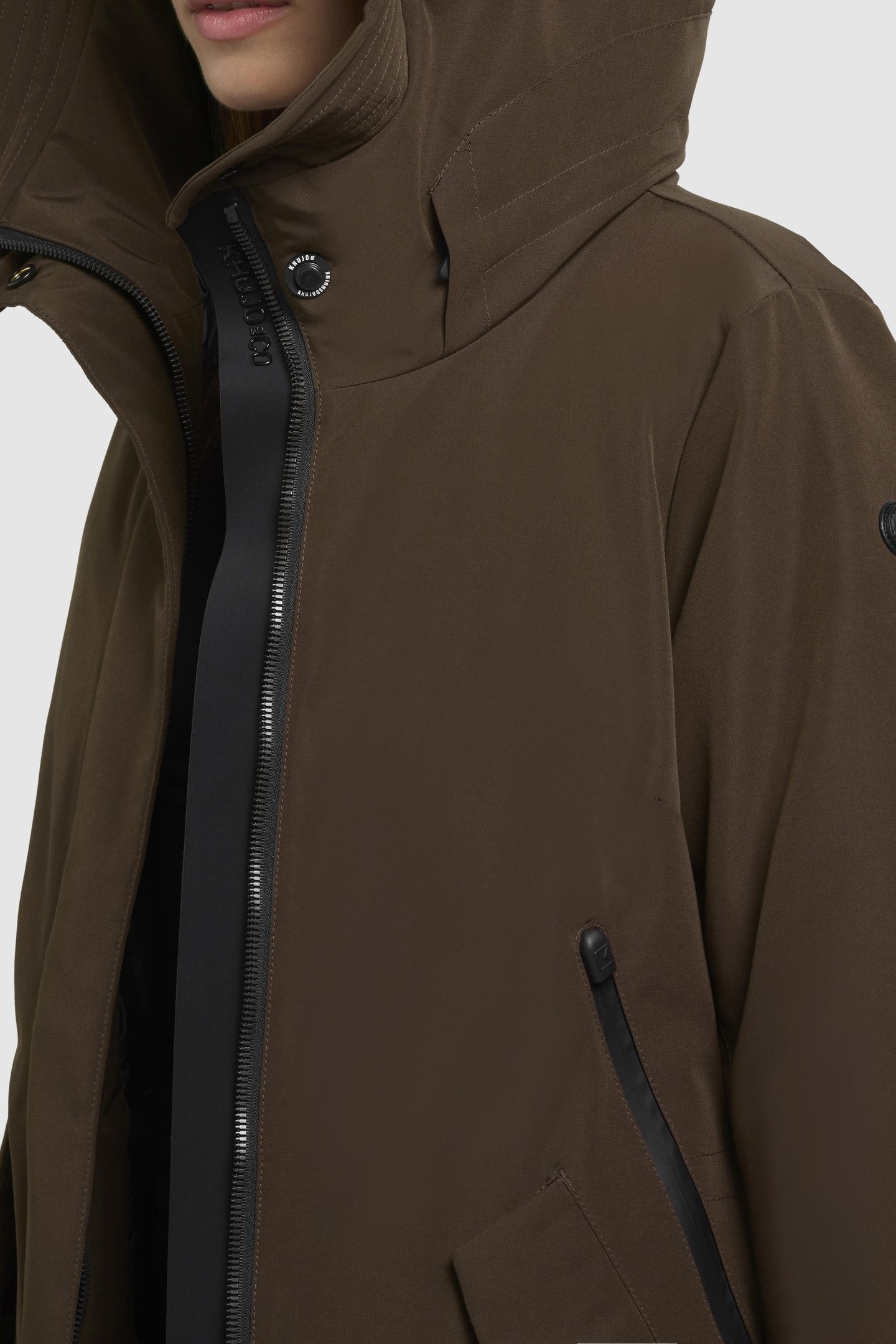 CHARLYN5 COAT OLD GREEN 1