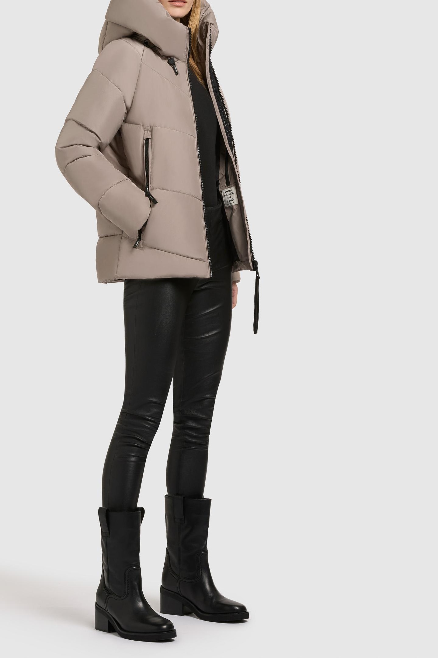 ALESS JACKET GREIGE 2