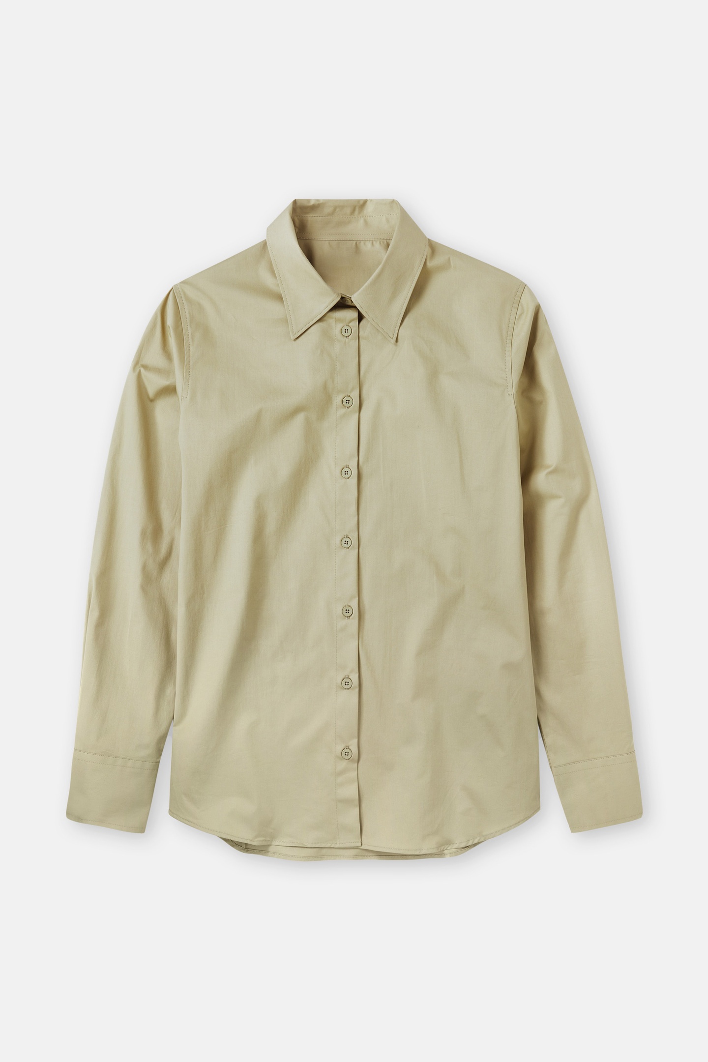 WAISTED SHIRT SAGE TEA 6