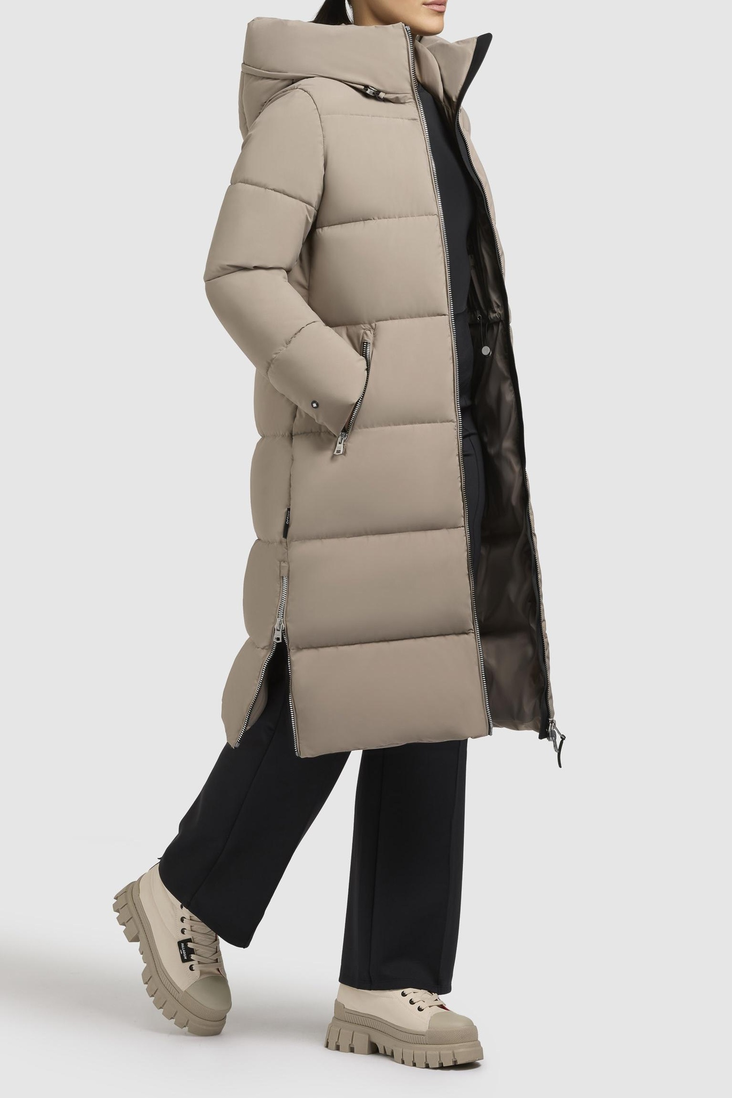 MAGRITT MATT JACKET GREIGE 3