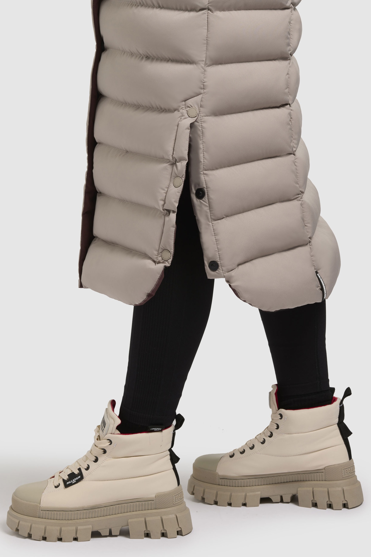 TEIVA2 COAT DUSTY BEIGE 10