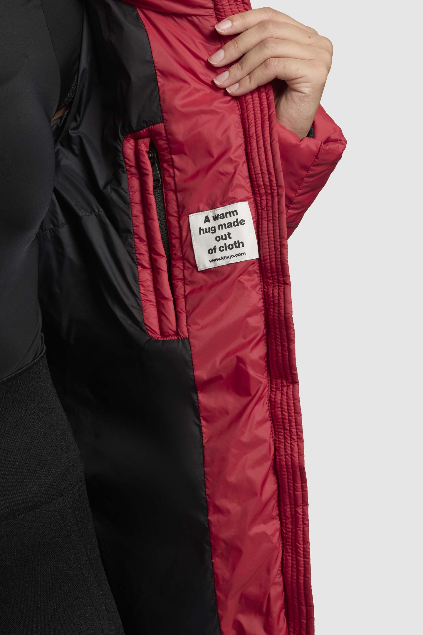 ODANA3 COAT OCHRE RED 9