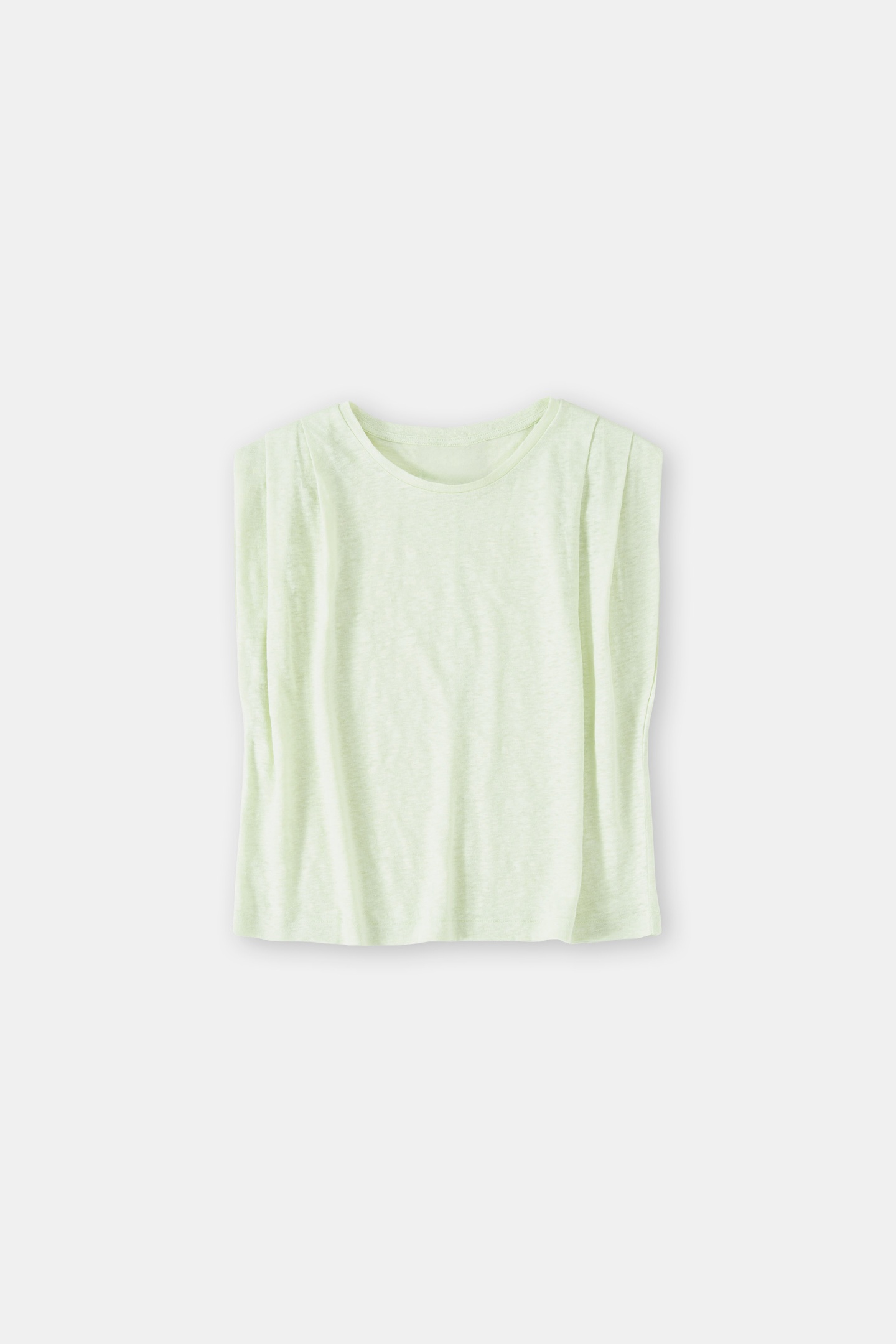 PLEATED SLEEVELESS T-SHIRTS LIMONATTA 4