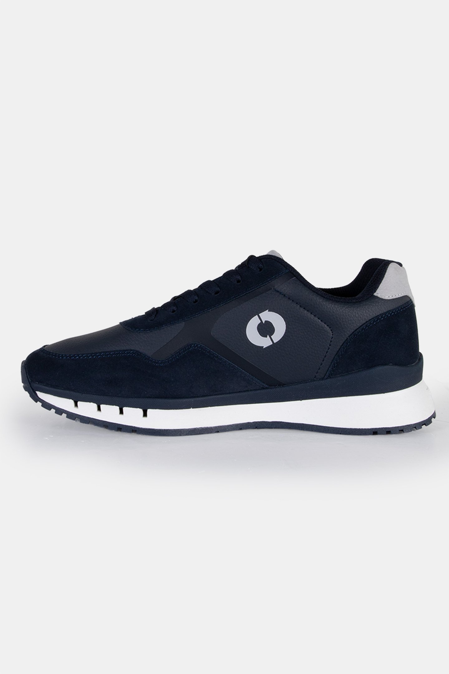 CERVINOALF LEATHER SNEAKERS DEEP NAVY 2
