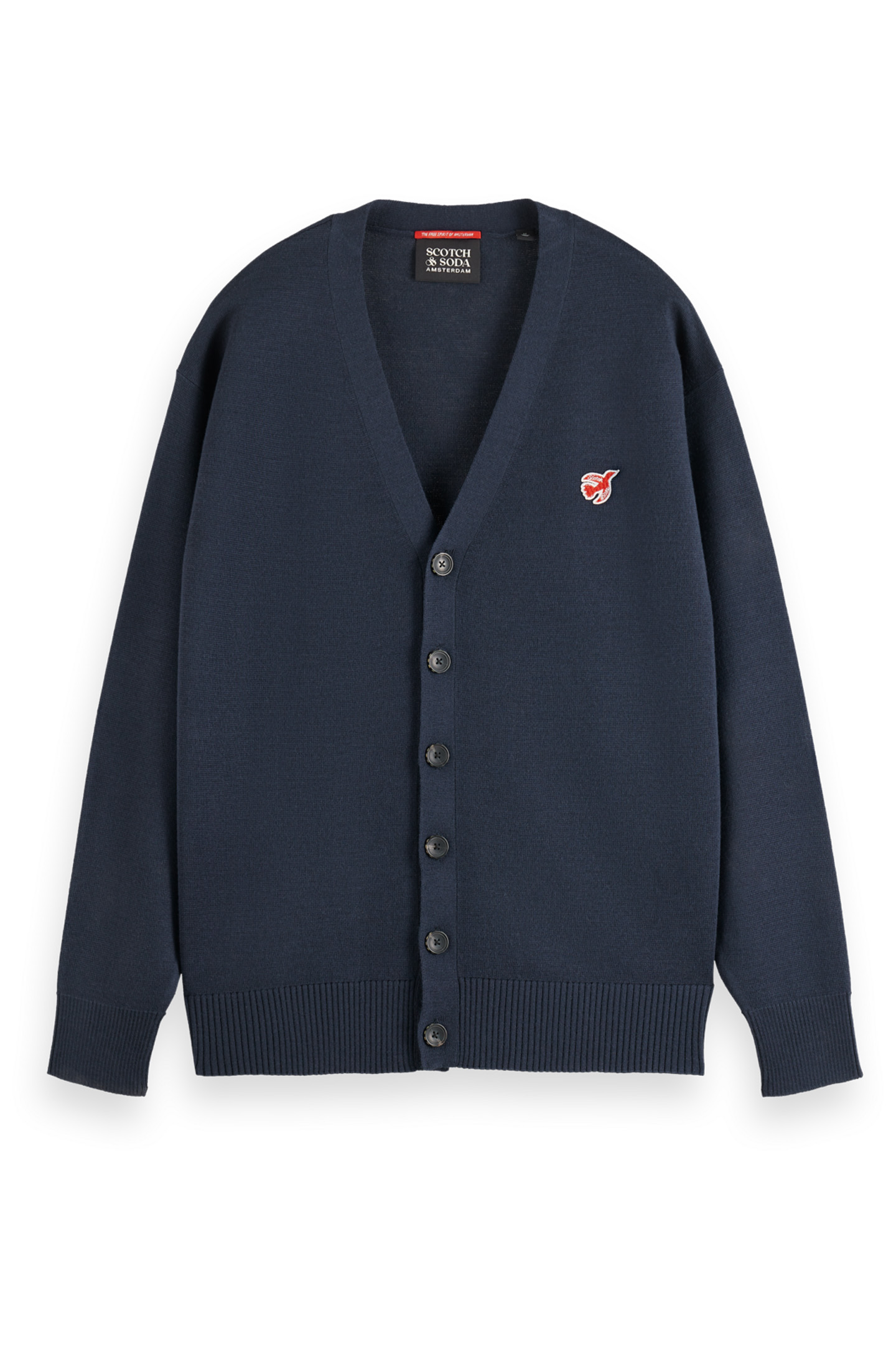 CORE - THE FREE SPIRIT PEACE BIRD CARDIGAN NAVY 4