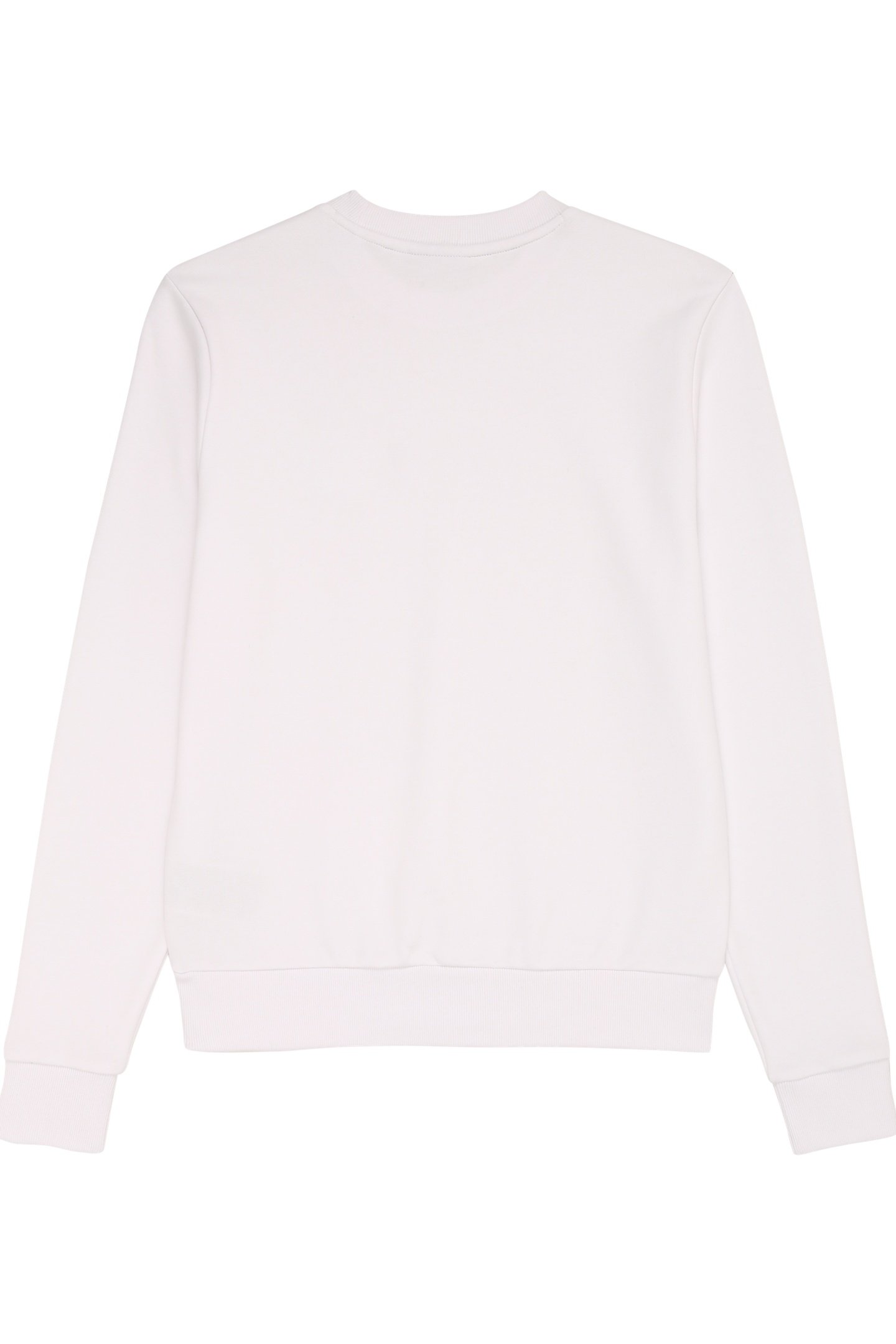 ZDUNA LOGO CREW SWEAT BRIGHT WHITE 2