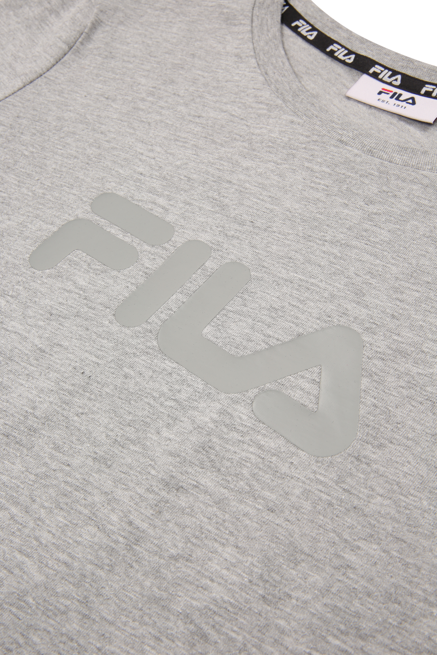 ZADORA LOGO T-SHIRT MEDIUM GREY MELANGE 3