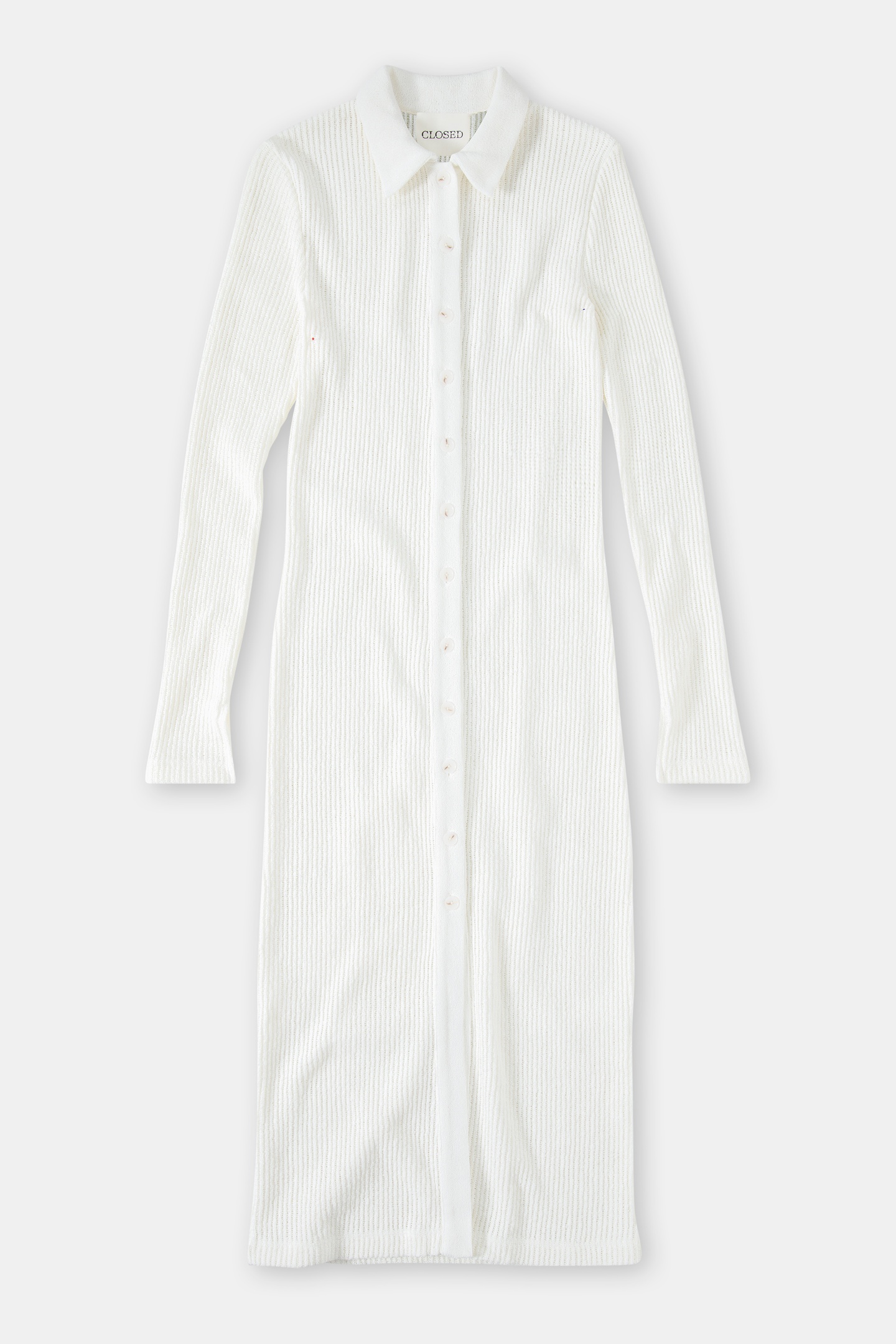 LONG SLEEVE DRESS IVORY 7