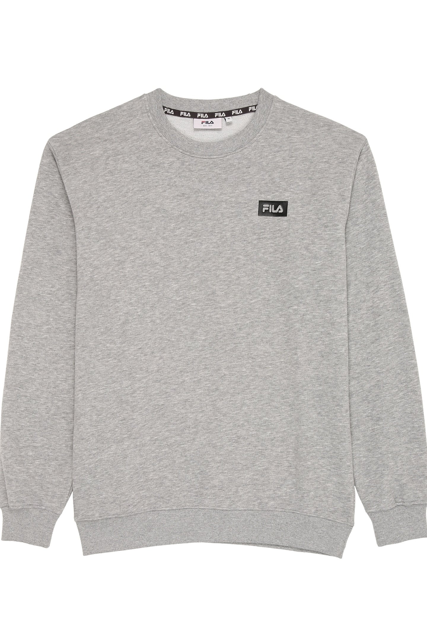 SILON CREW SWEAT MEDIUM GREY MELANGE 1
