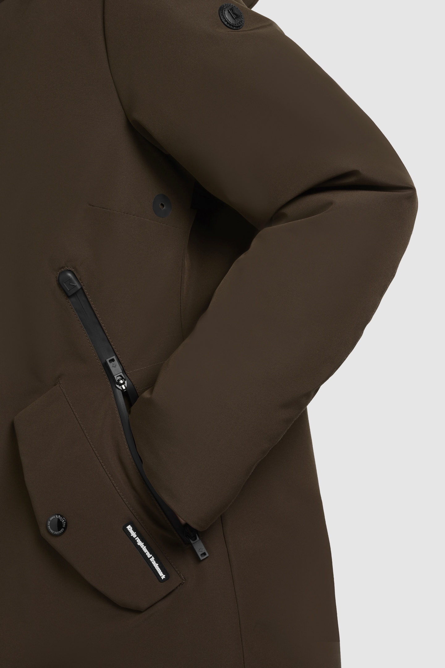 CHARLYN5 COAT OLD GREEN 3