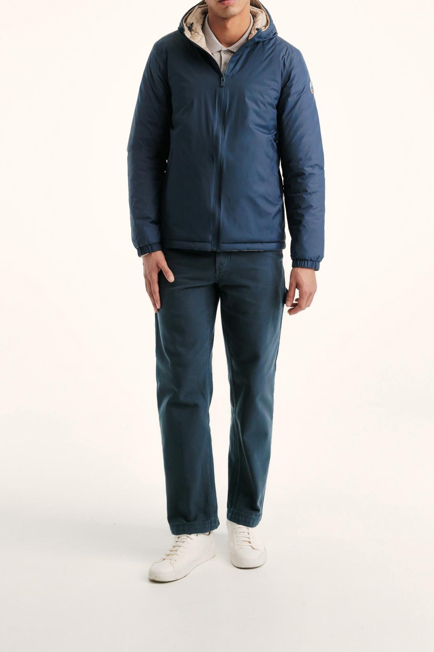 CHICAGO 2.0 JACKET NAVY / BEIGE 3