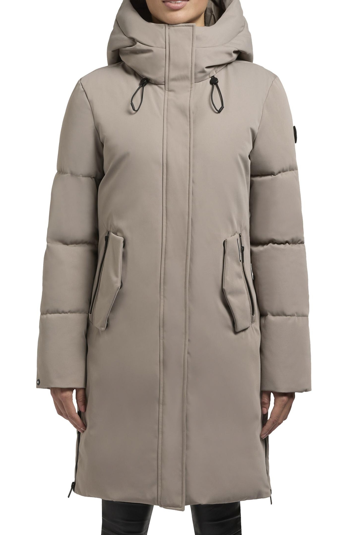 LEANE COAT GREIGE 1