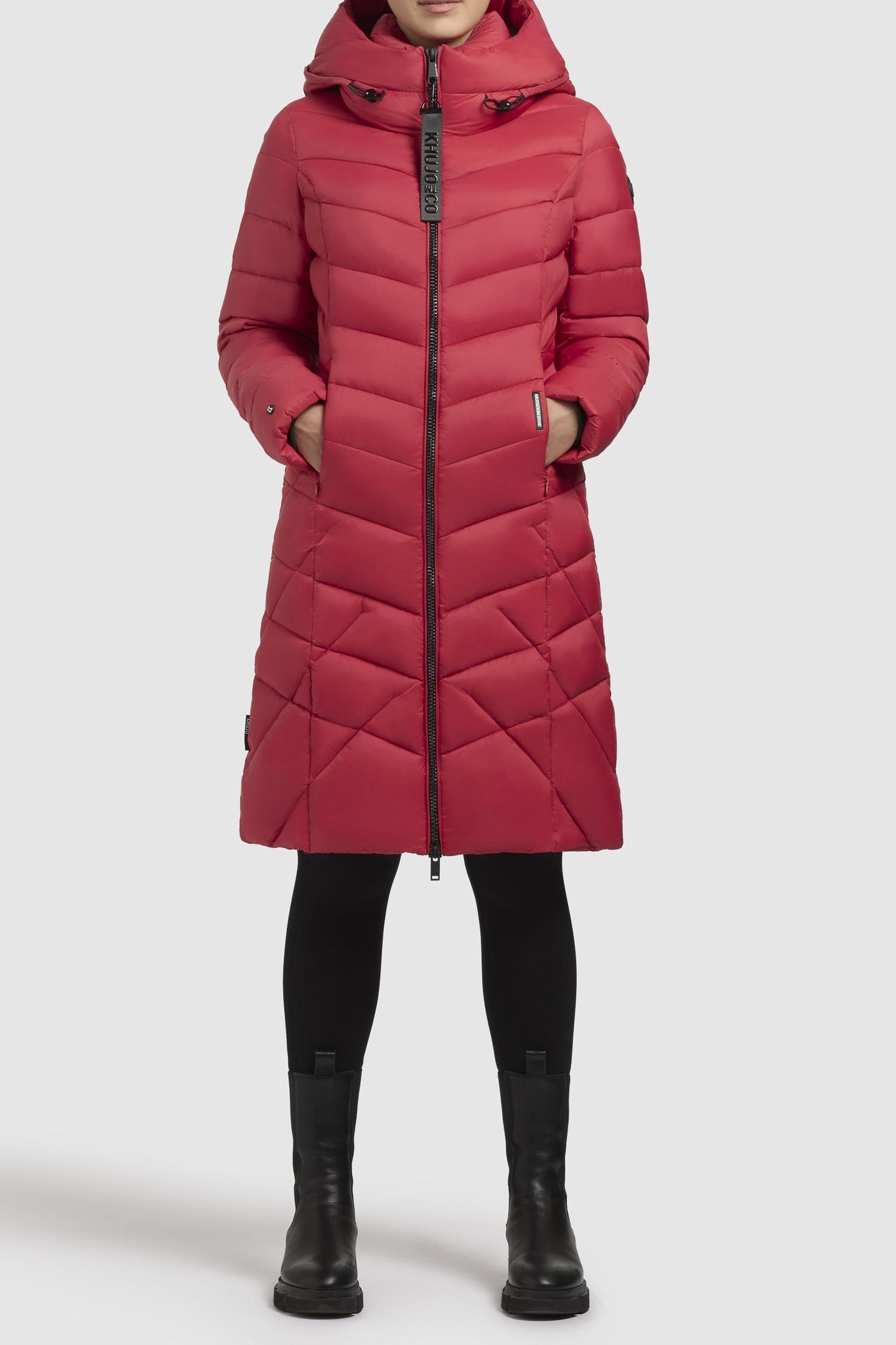 ODANA3 COAT OCHRE RED 3