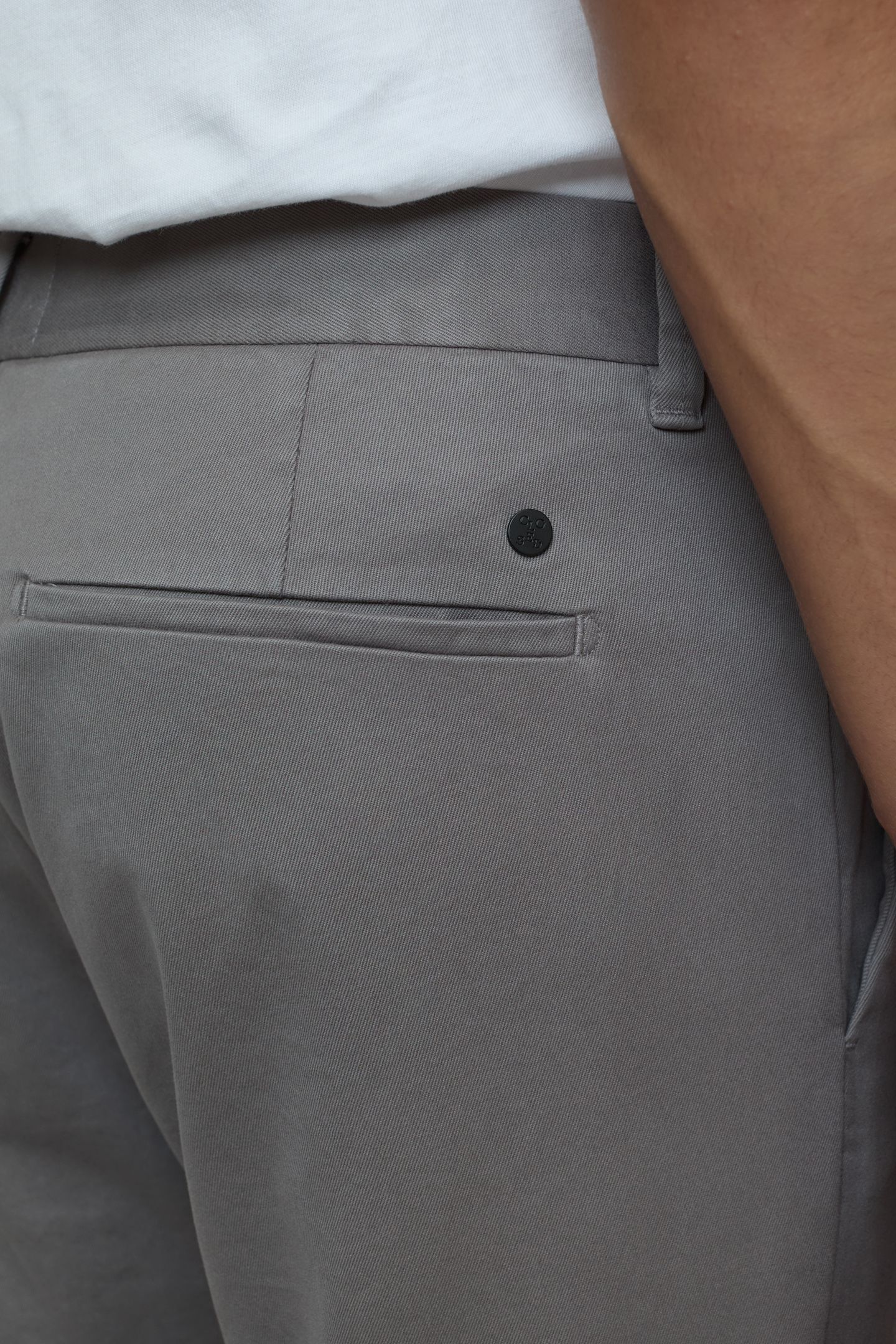 CLIFTON TRUE PANTS ROCK GREY 4