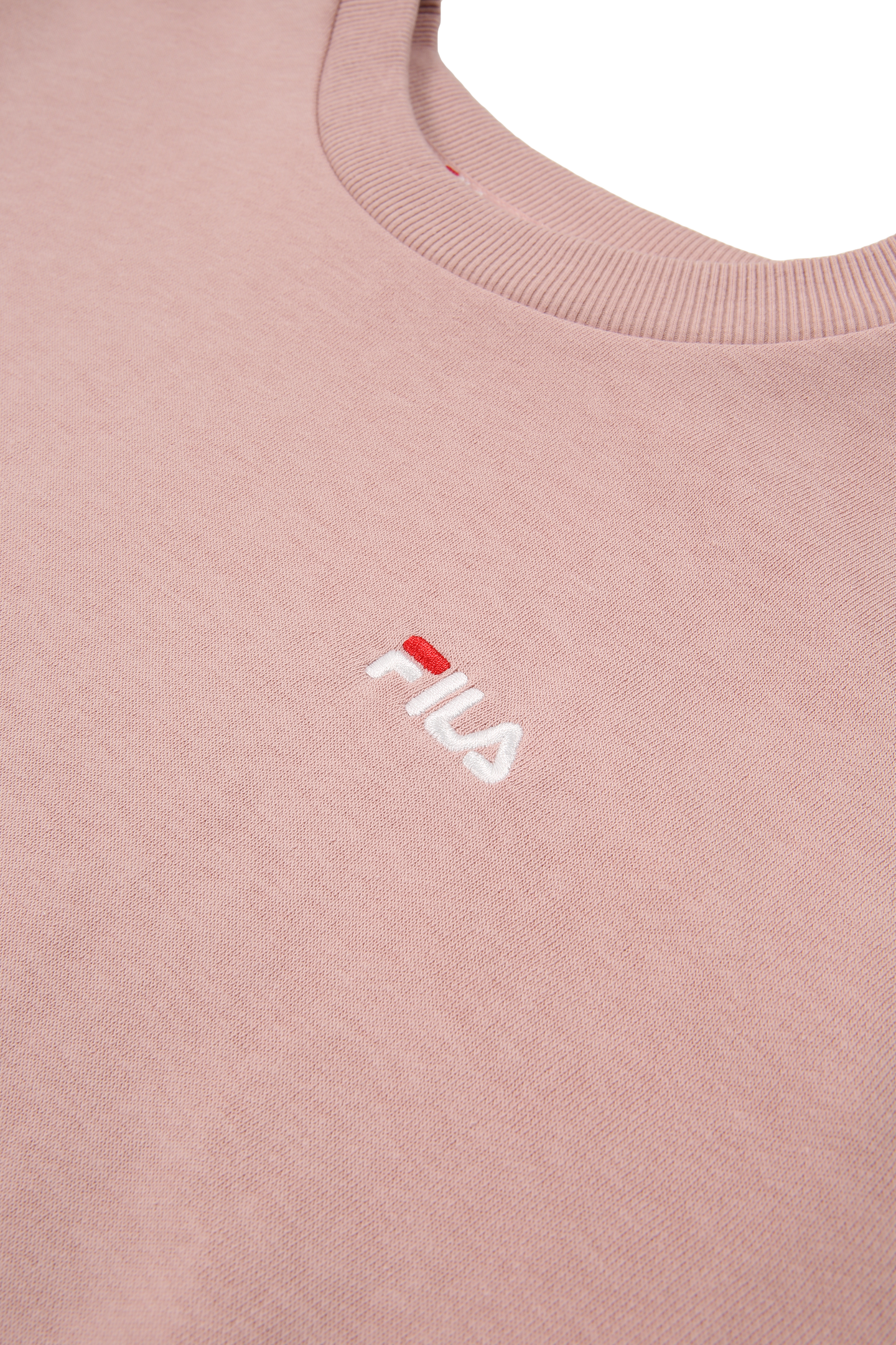 ZDUNA LOGO CREW SWEAT PALE MAUVE 3