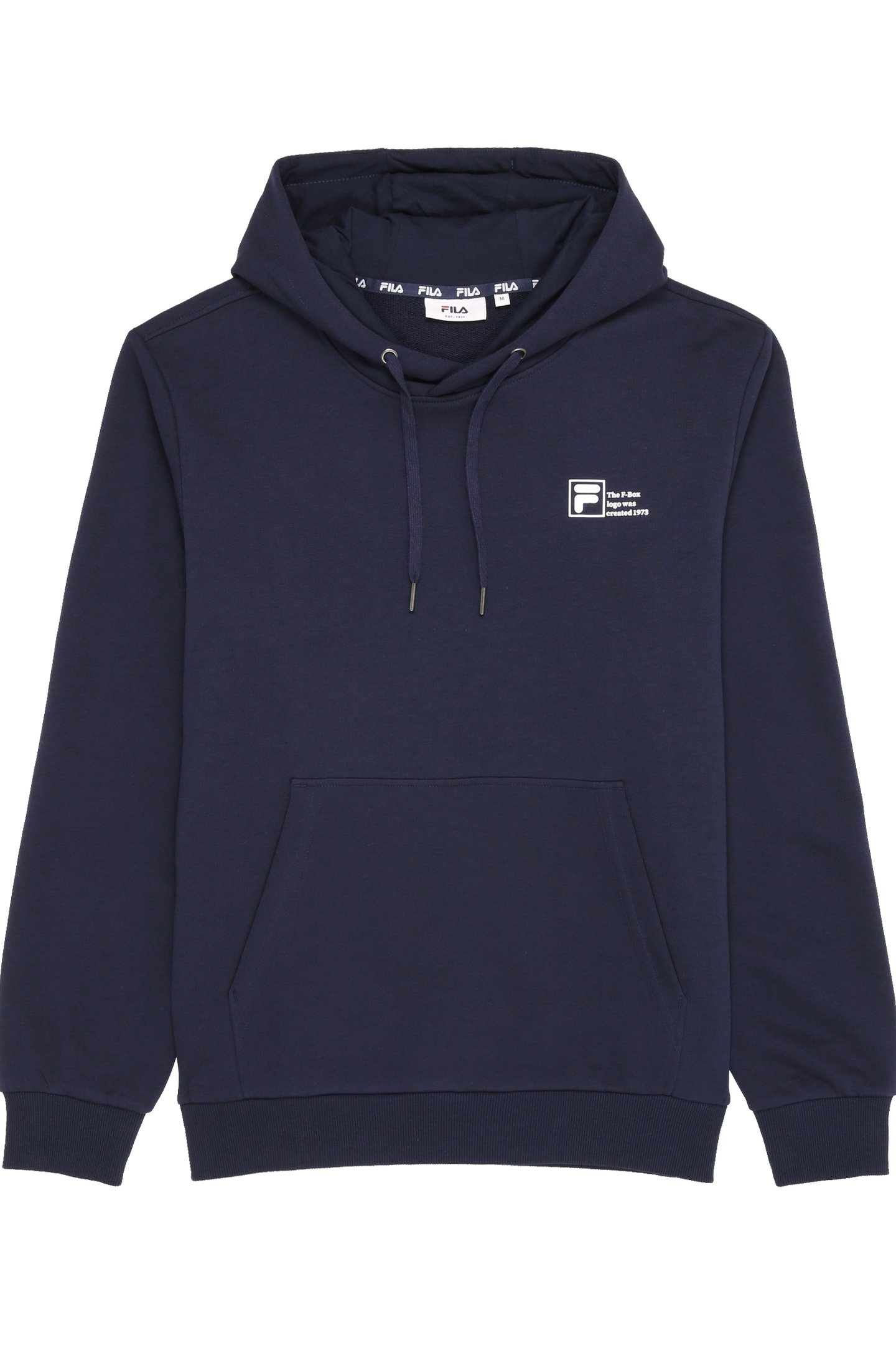 ZWICKAU GRAPHIC LOGO HOODIE BLACK IRIS 1