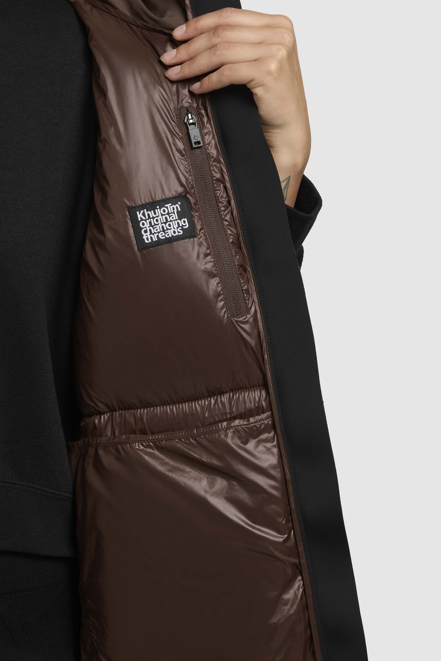 ALVA2 VEST DARK BROWN 9