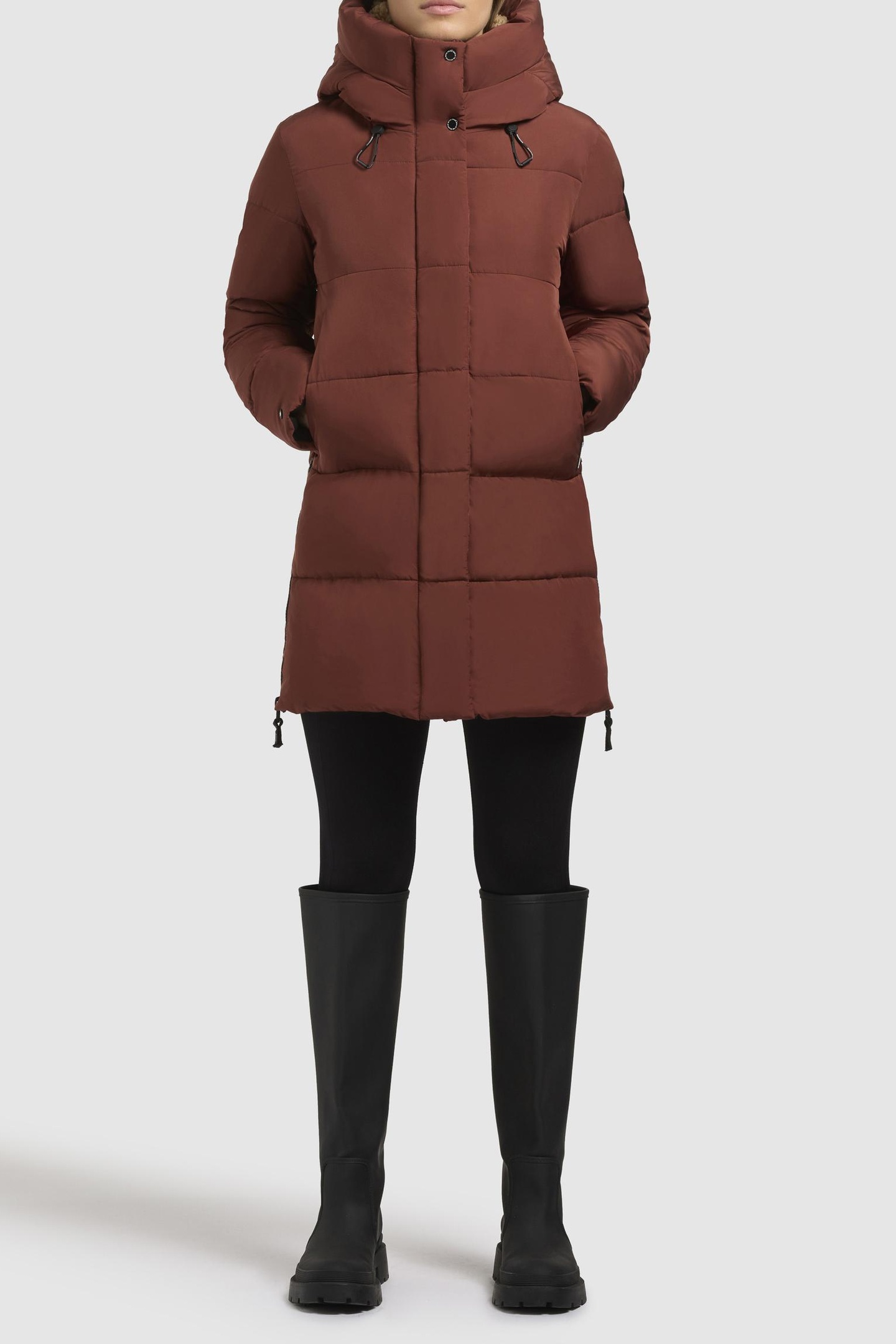 FAZEE JACKET COCONUT BROWN 3