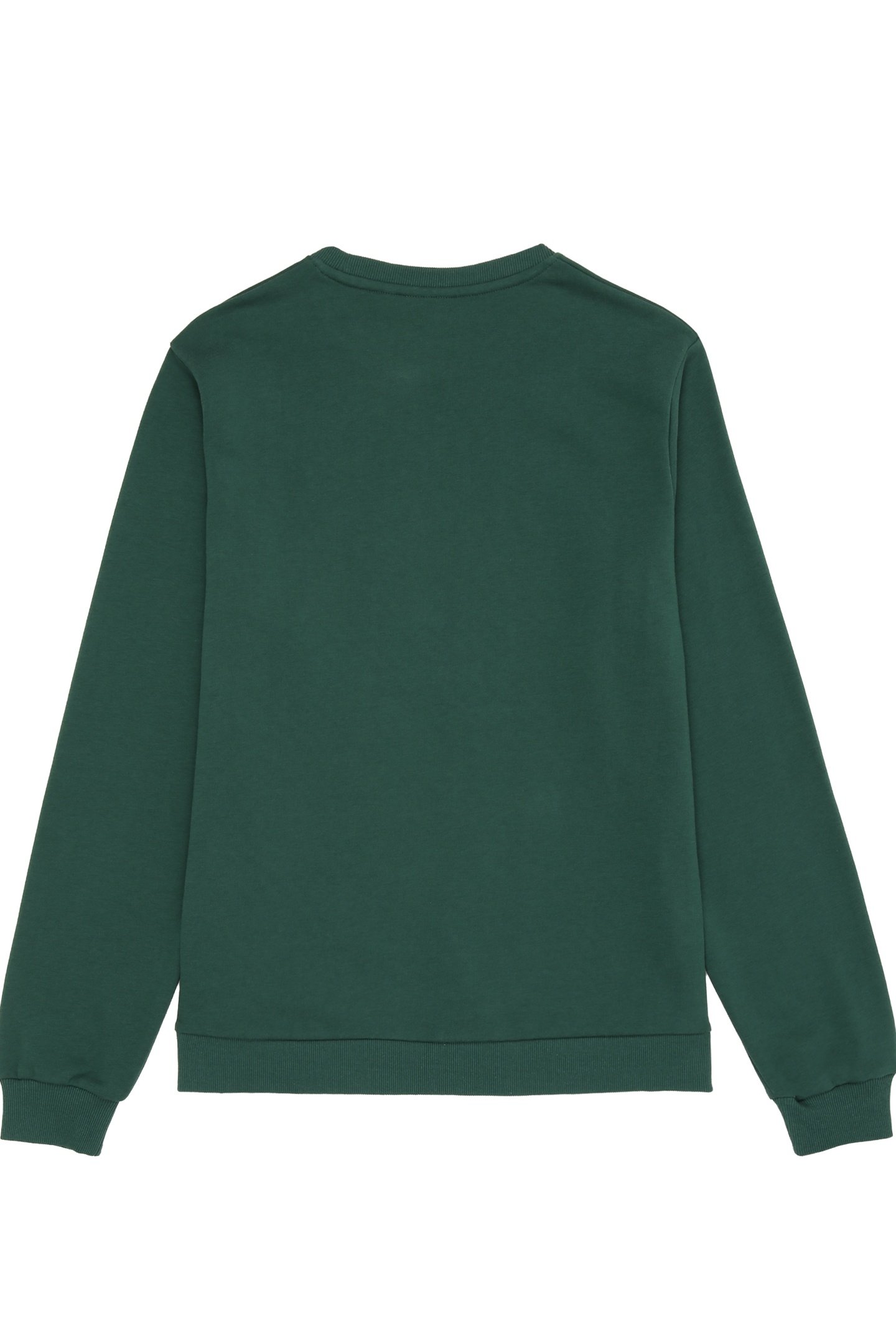 ZNIN LOGO CREW SWEAT POSY GREEN 2