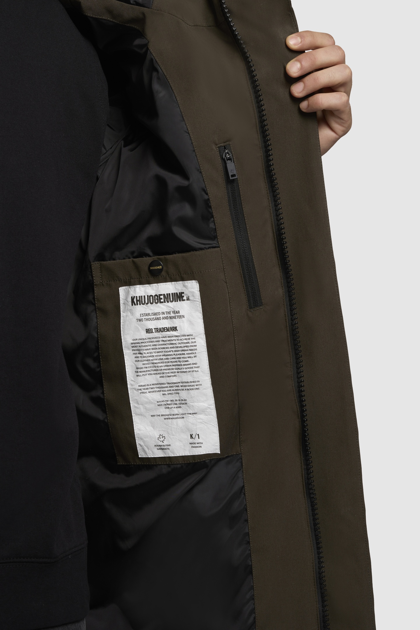 DOYLE JACKET RANGE GREEN 10