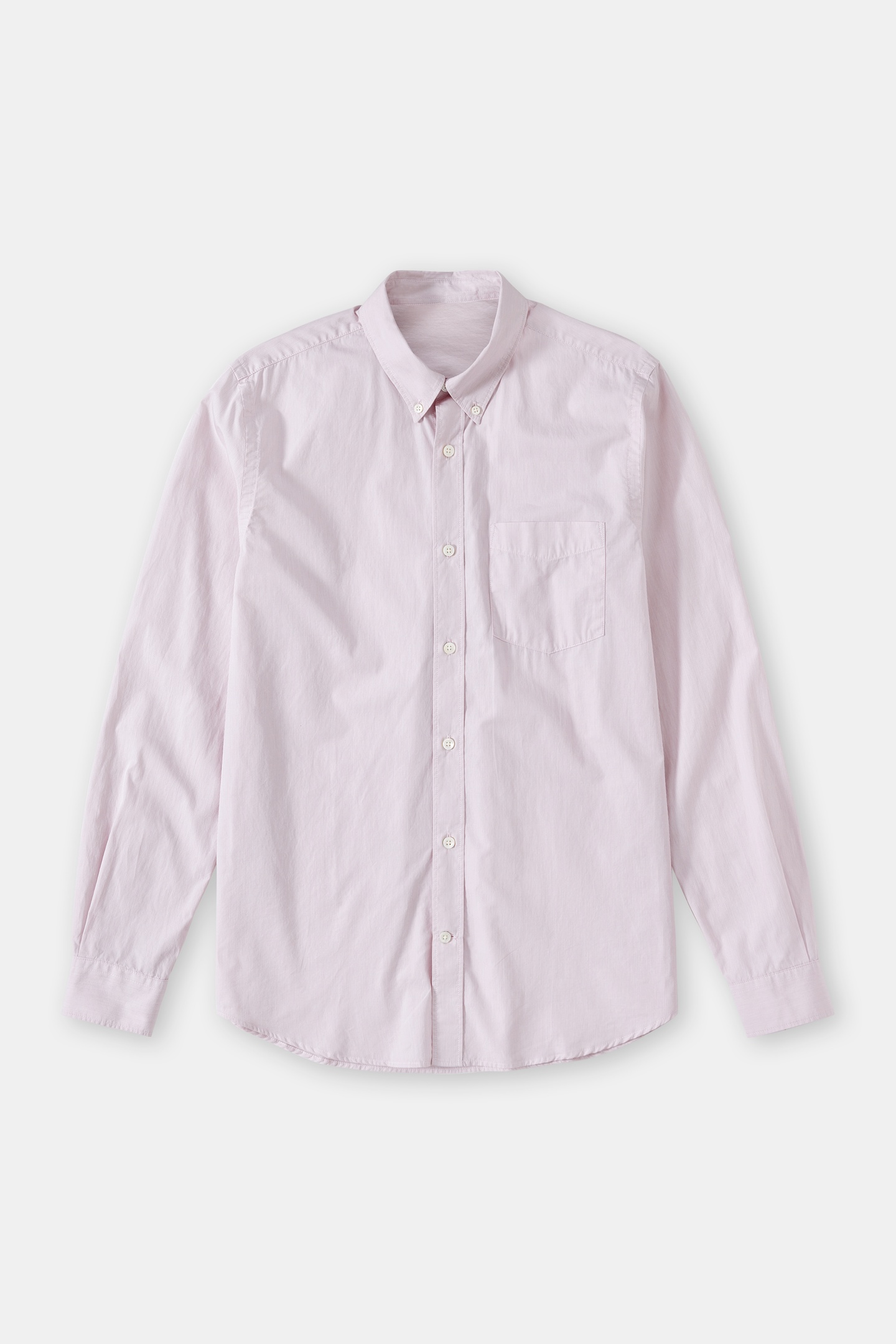 T1 BUTTON DOWN SHIRT SMOOTHIE PINK 5