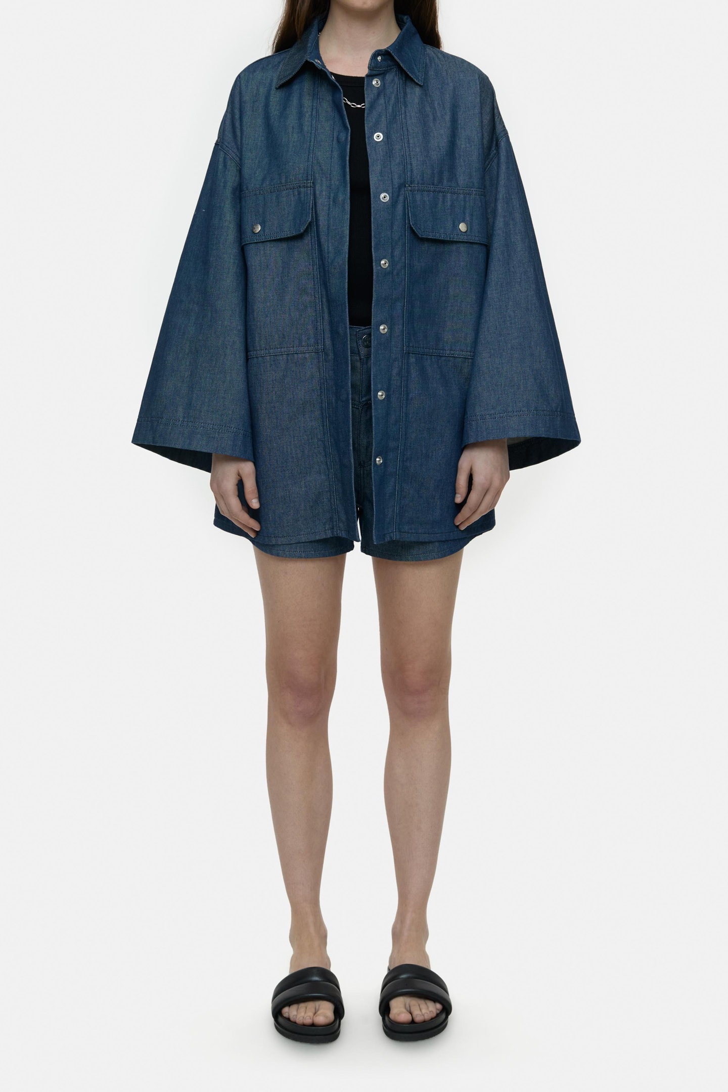 BOYFRIEND SHIRT DARK BLUE 2