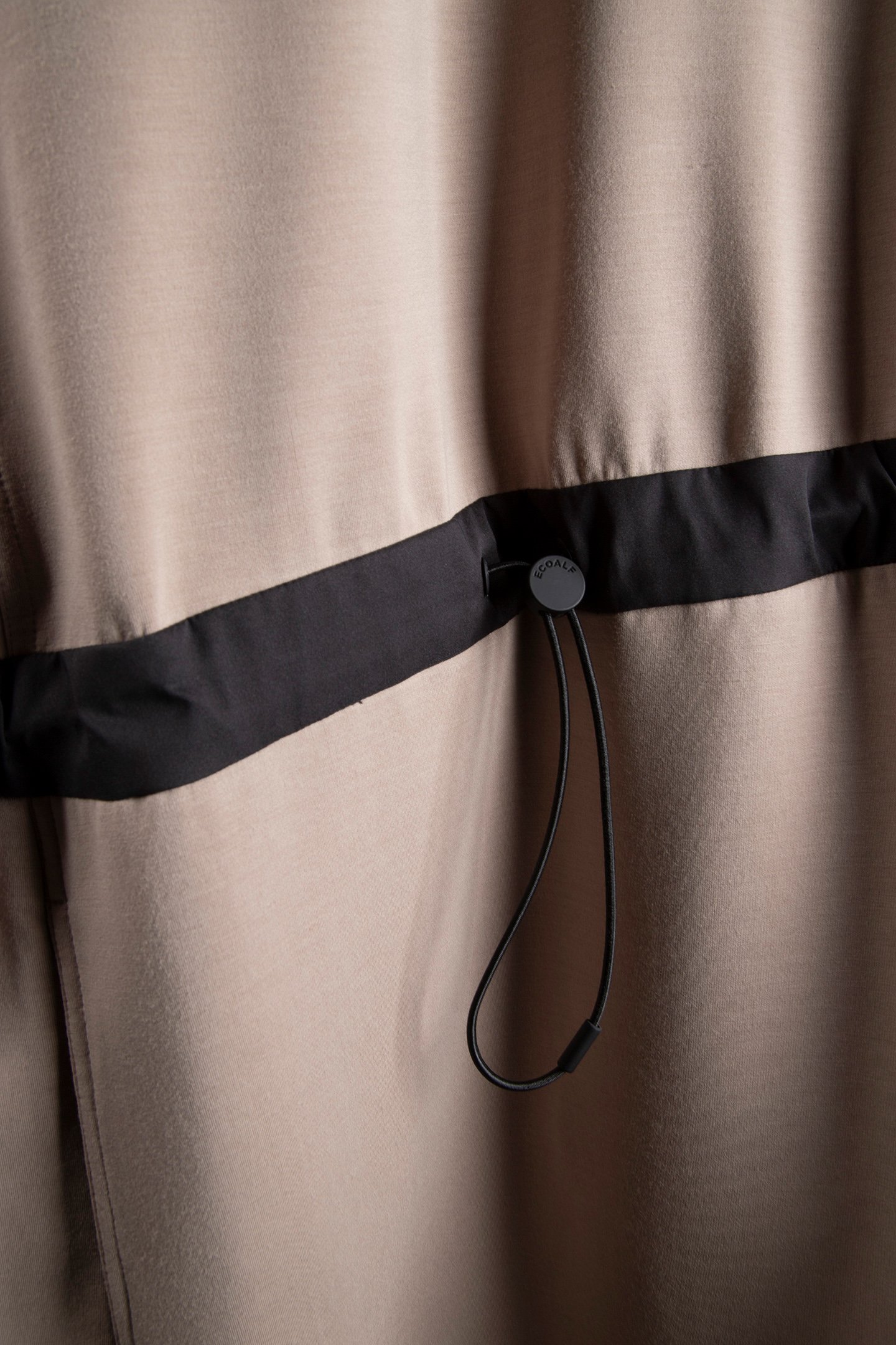 ZAFIROALF DRESS DARK SAND 5