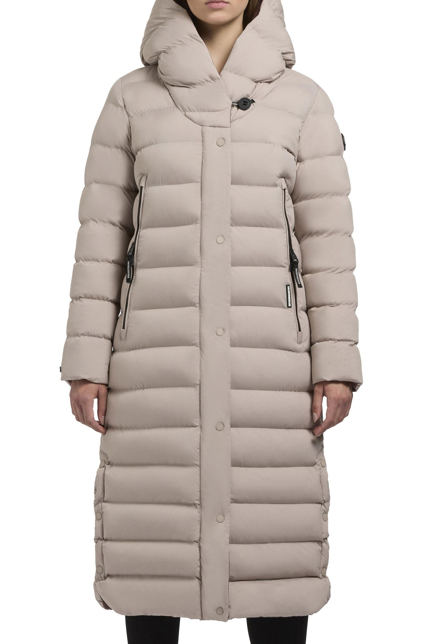 TEIVA2 COAT DUSTY BEIGE 2