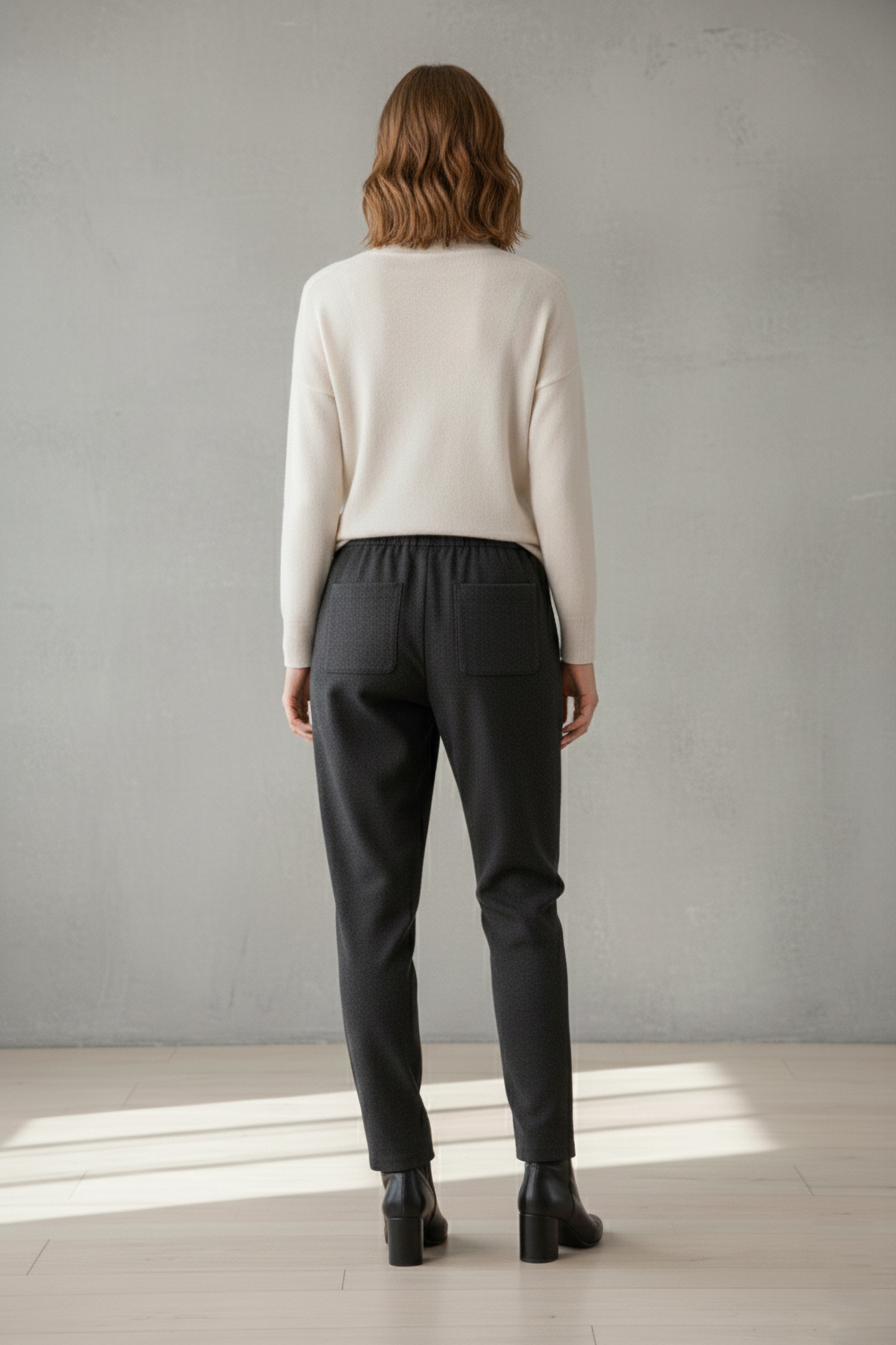 SOTALF PANTS DARK GREY MELANGE 2