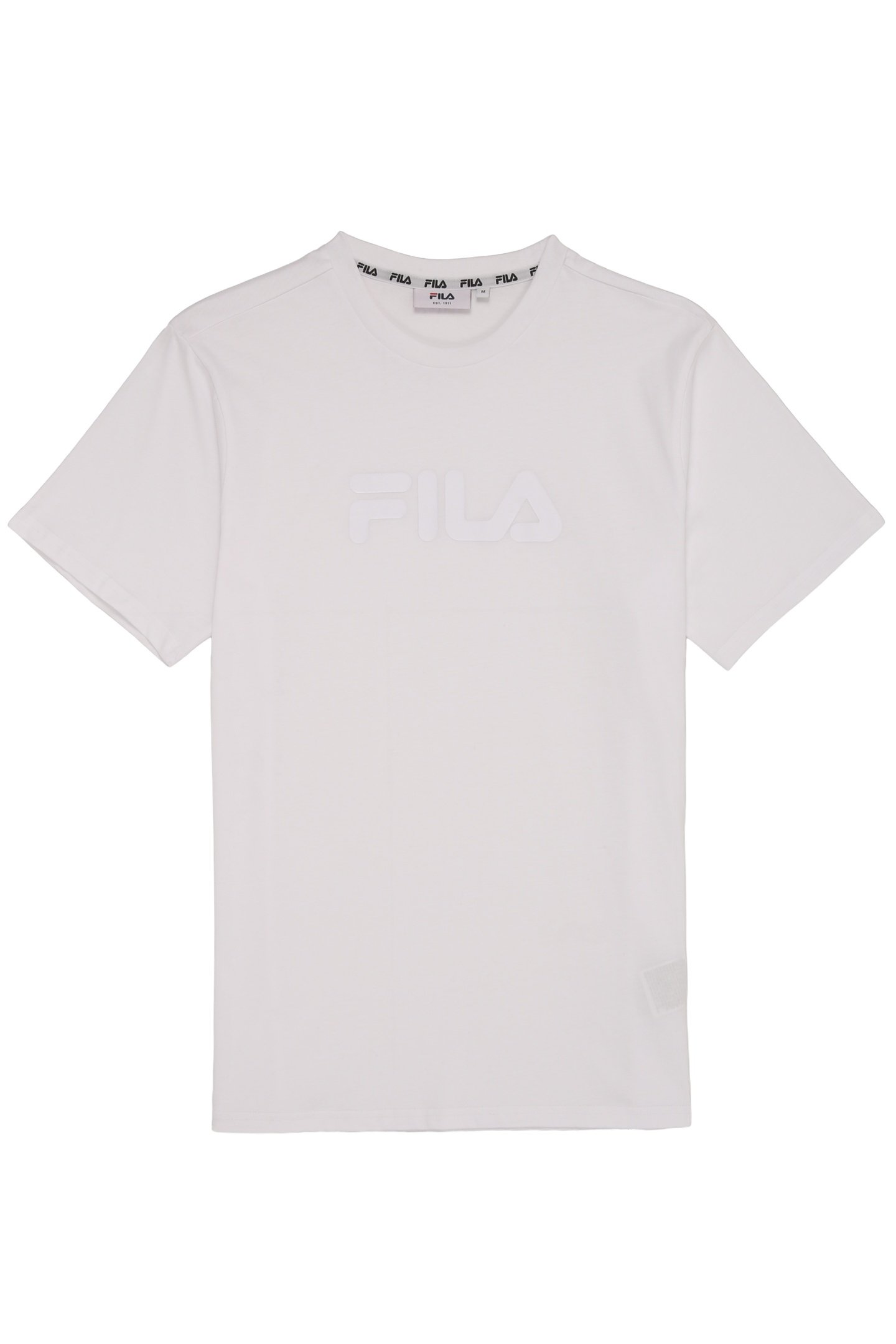 UNISEX ZULOS LOGO T-SHIRT BRIGHT WHITE 1