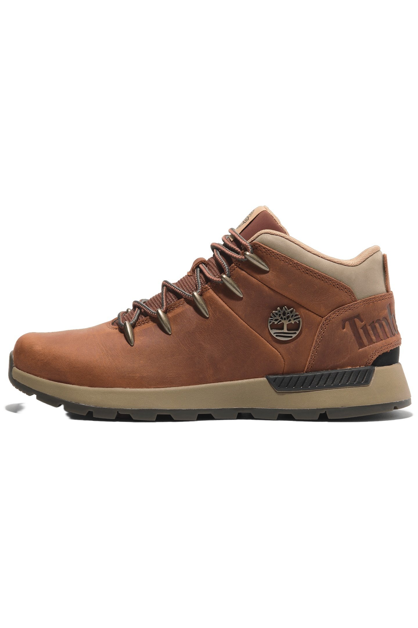 SPRINT TREKKER MID LACE UP SNEAKER MEDIUM ORANGE FULL GRAIN 1