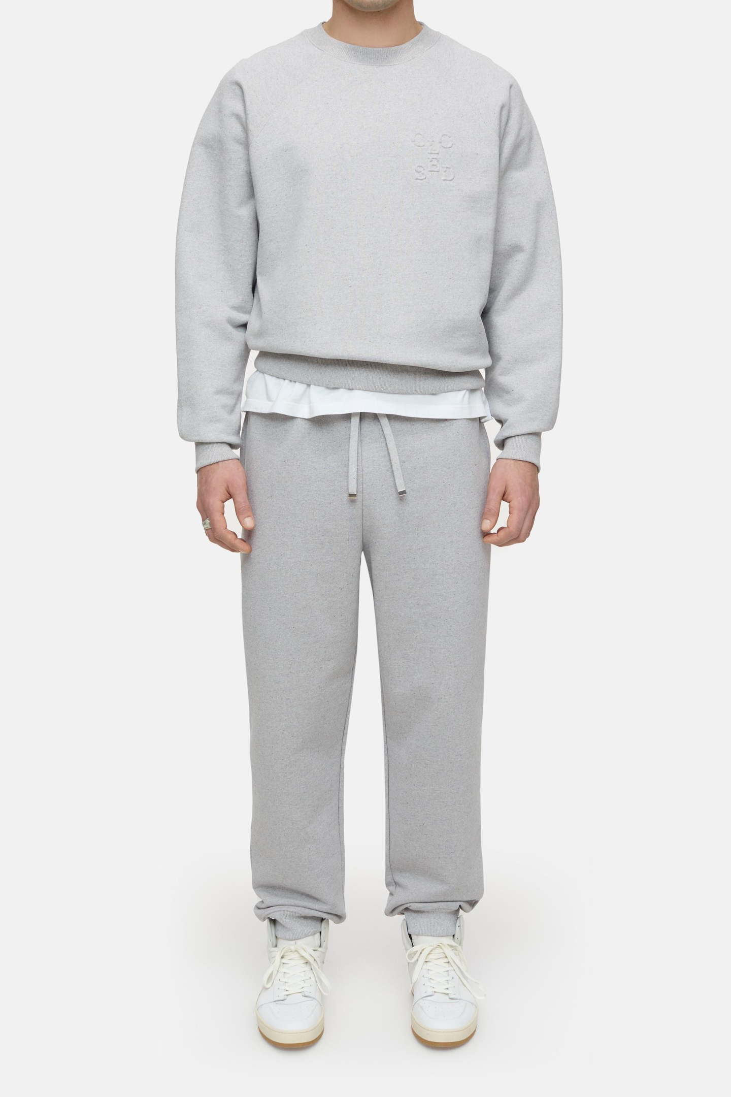 SWEATPANTS PANTS FOG GREY 1