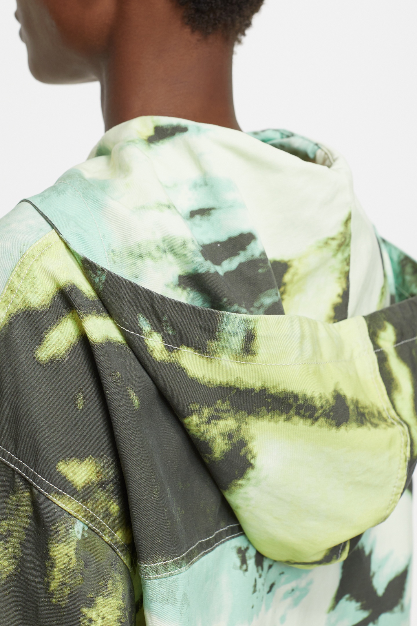 HALF BUTTON HOODIE PRIMARY YELLOW 7