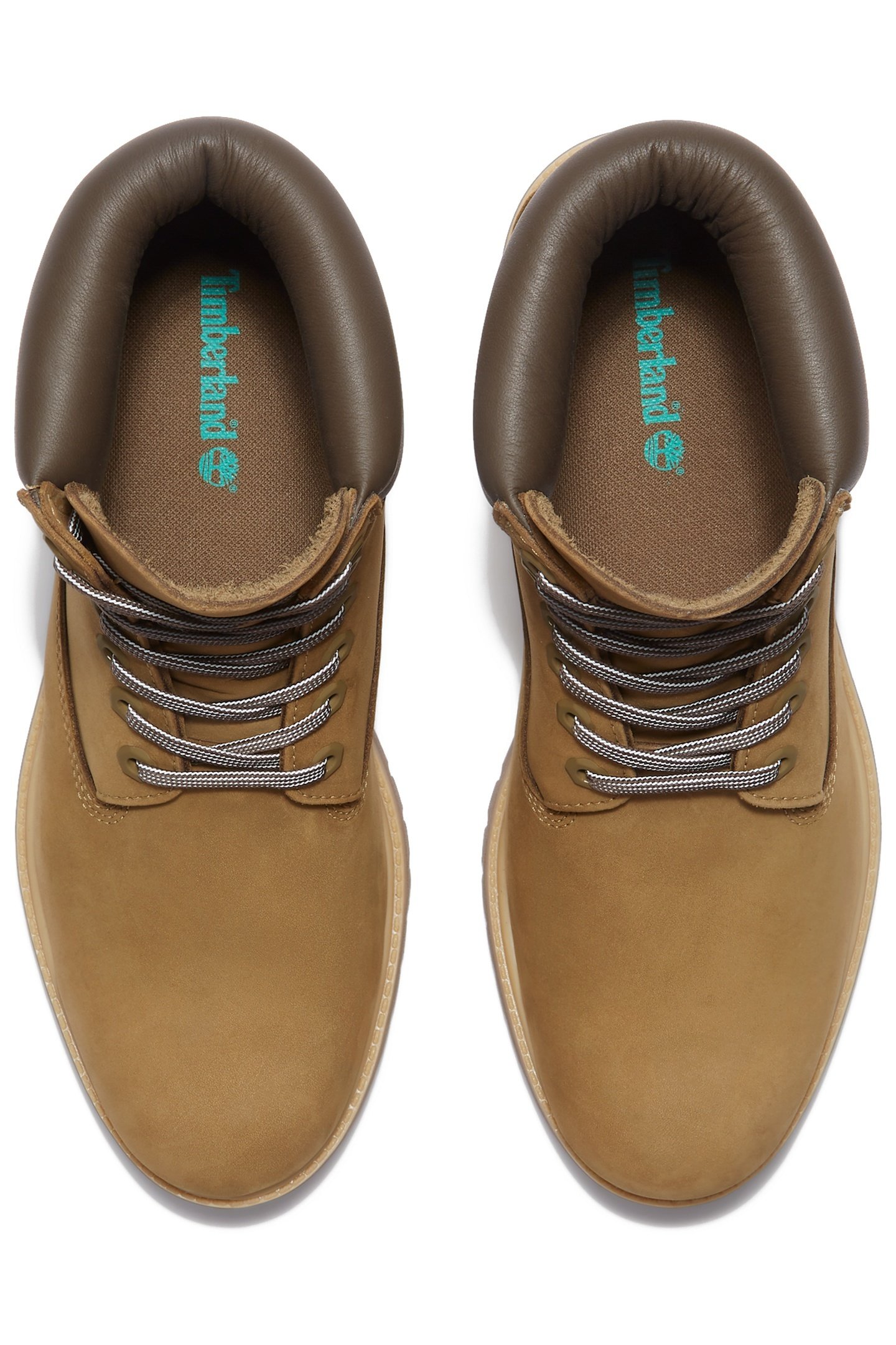 TIMBERLAND PREMIUM 6 INCH LACE UP WATERPROOF BOOT OLIVE NUBU 4