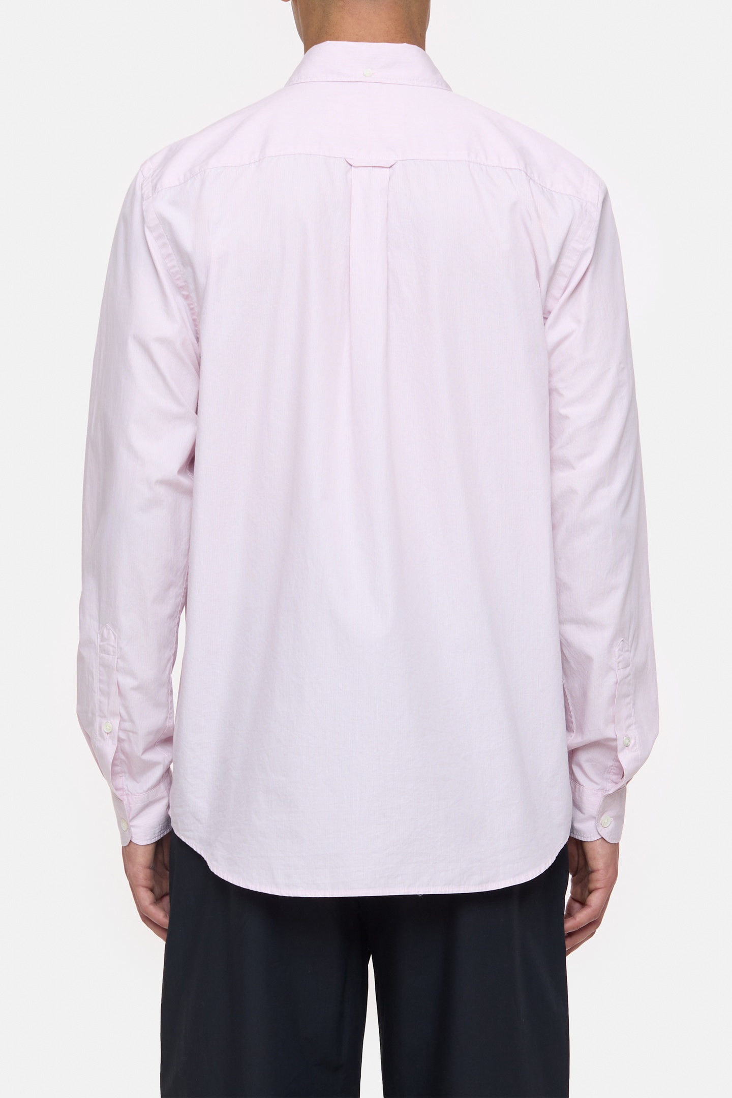 T1 BUTTON DOWN SHIRT SMOOTHIE PINK 3