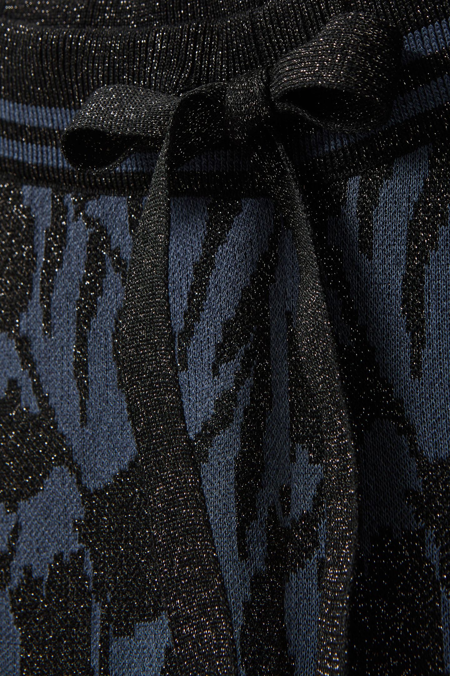 JACQUARD KNIT PANT SEABORNE/ BLACK NIGHT LUREX 6