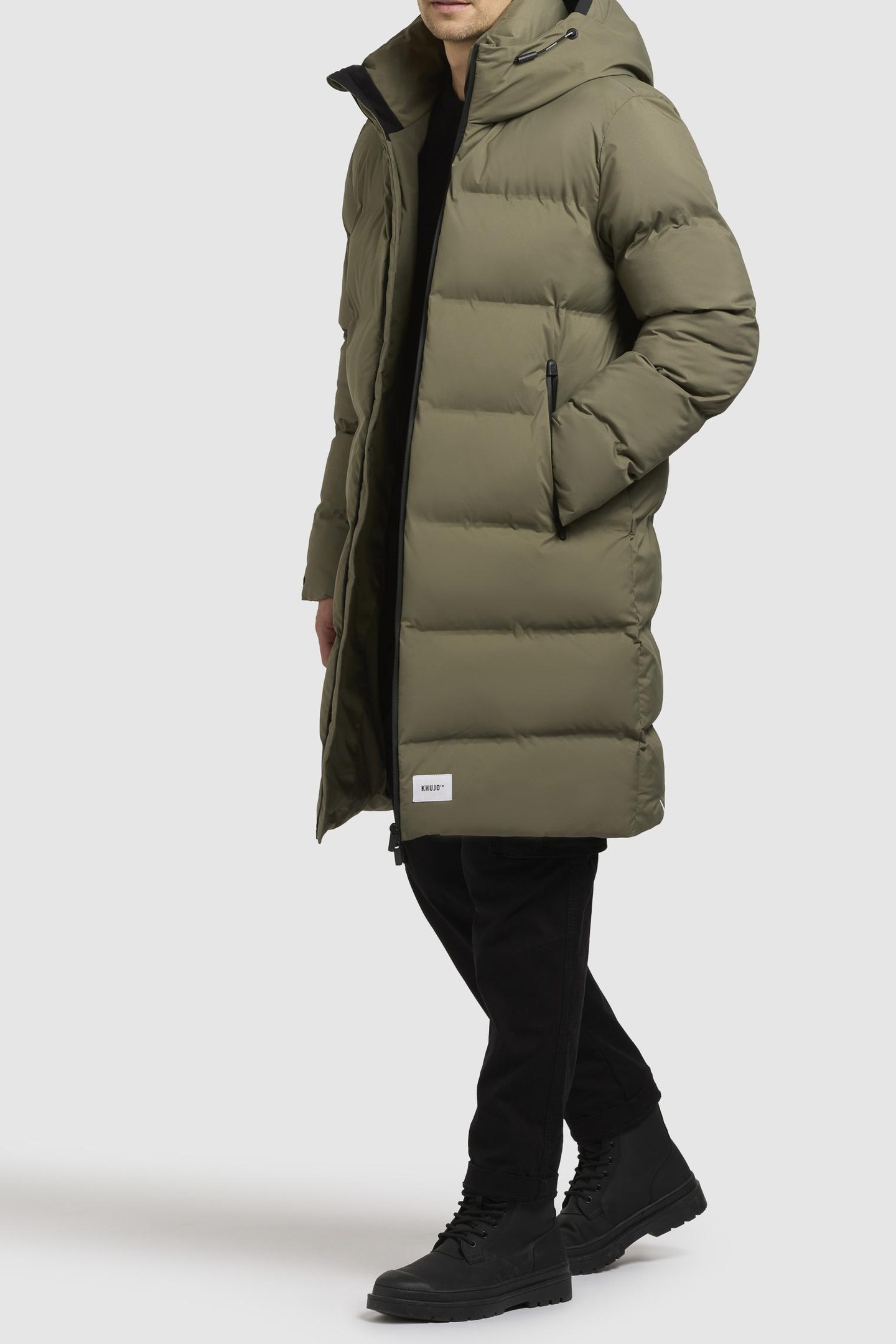 CAIUS2 COAT LIGHT MOSS GREEN 2