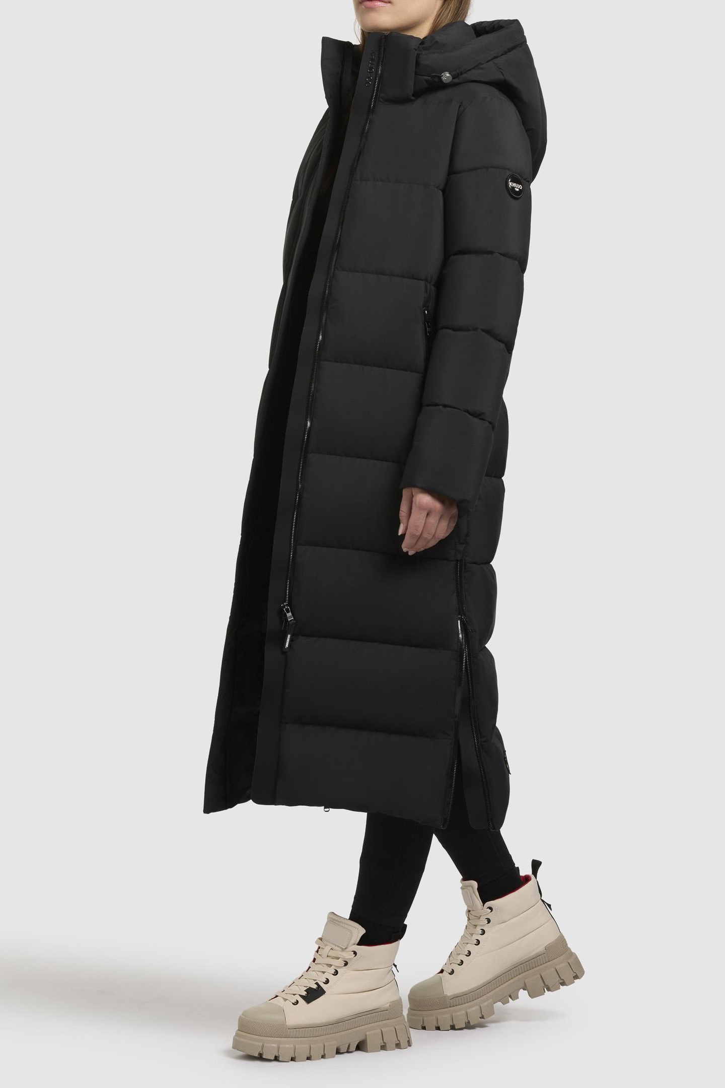 DOTE MATT COAT BLACK 3